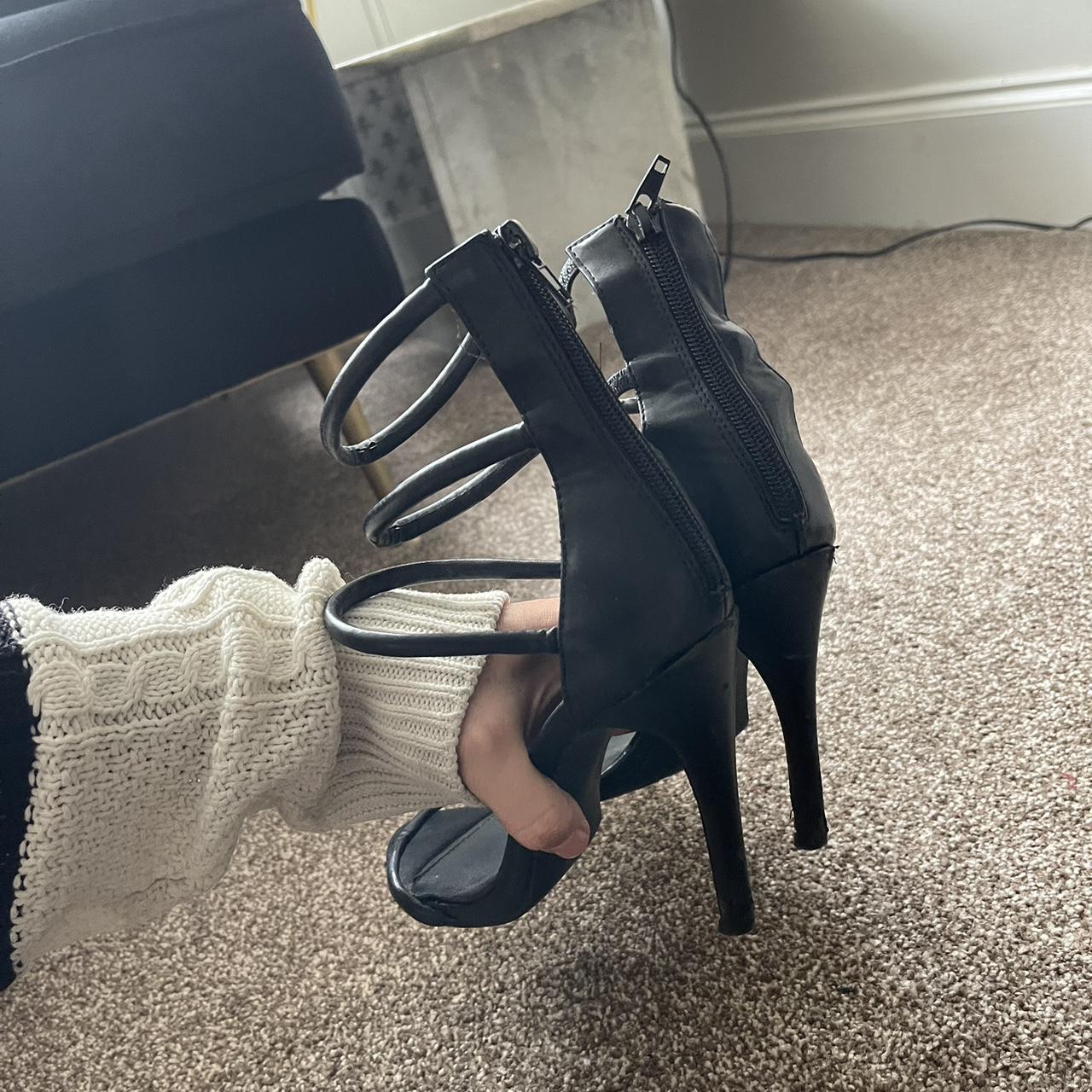 missguided black heels