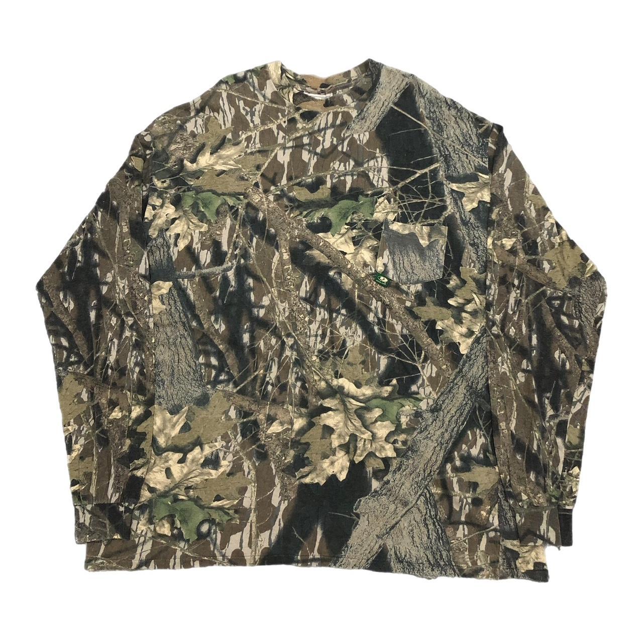 80s Mossy Oak Treestand Camo Light Jacket Fits Men's | Depop