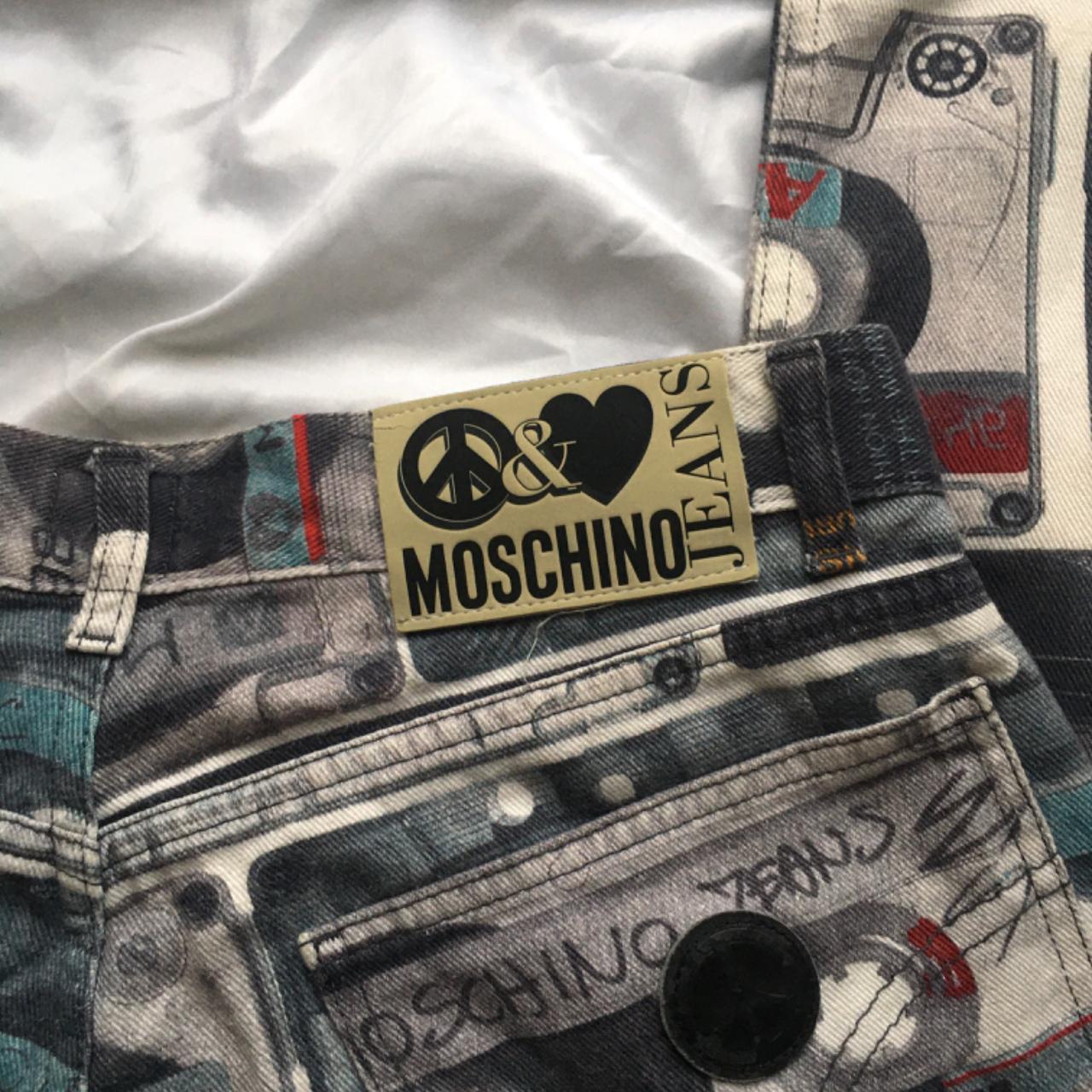 Vintage Moschino Jeans 1995 Peace and Love | Depop