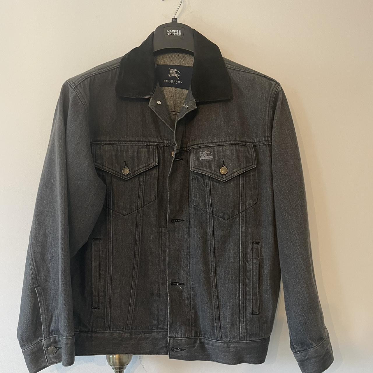 Burberry jean jacket best sale