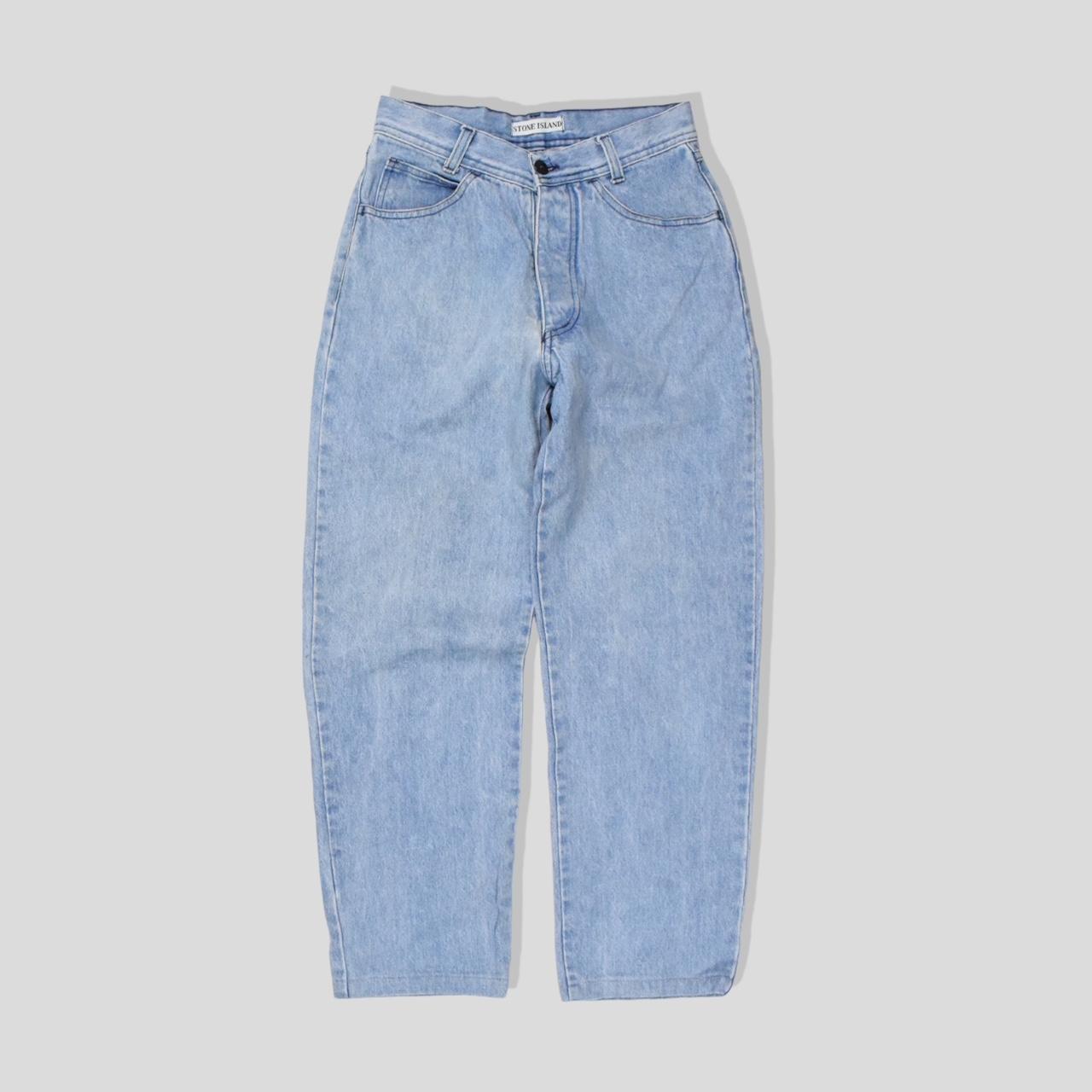 激レア！1980’s STONE ISLAND “DENIM TROUSERS” Vintage stone island jeans - Gem