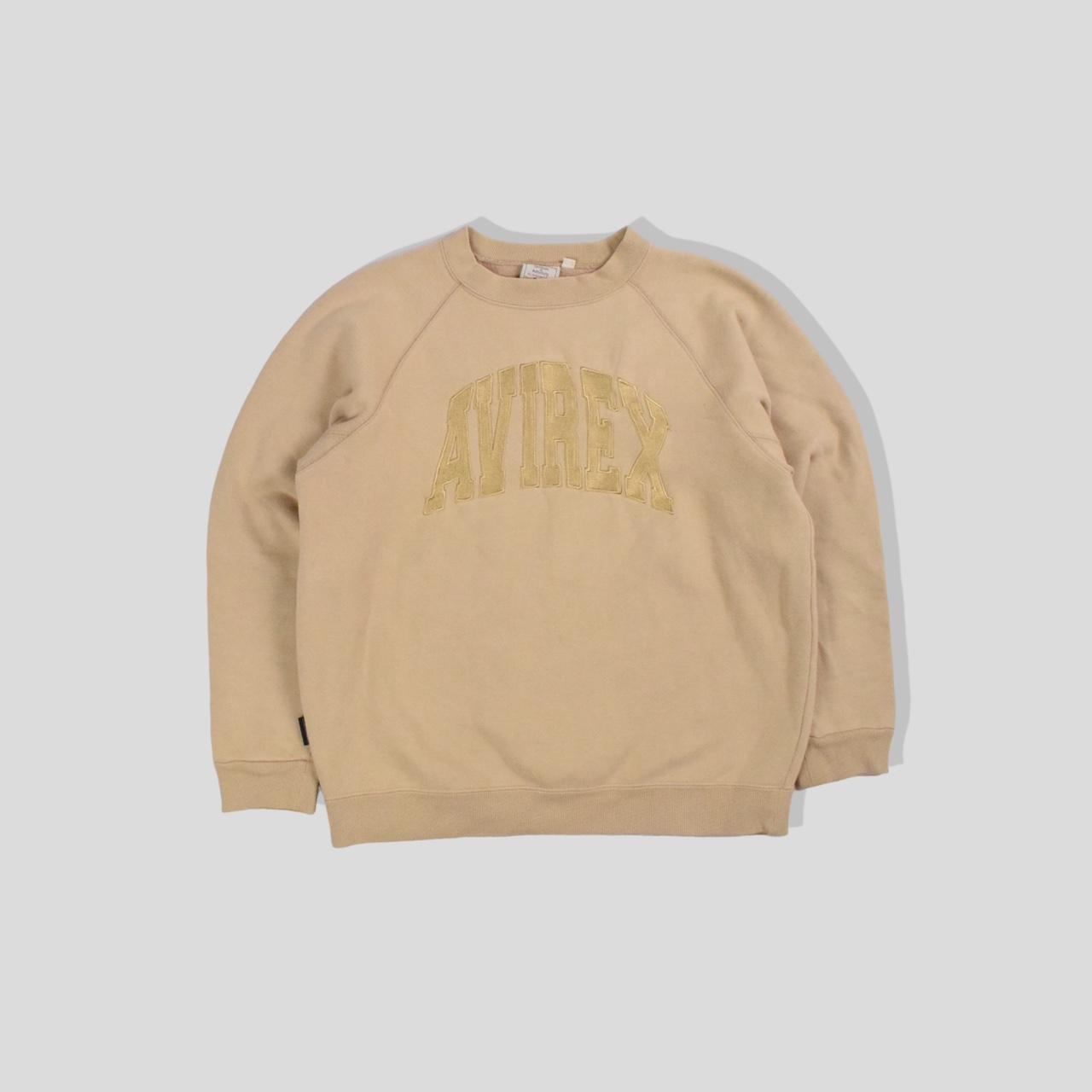 Avirex sweatshirt Vintage 90s Avirex Embroidered... Depop