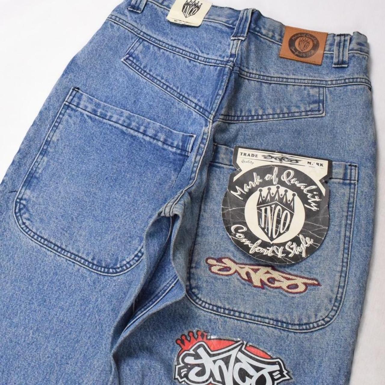 Jnco jeans Vintage 90s JNCO Skate Hip-Hop... - Depop