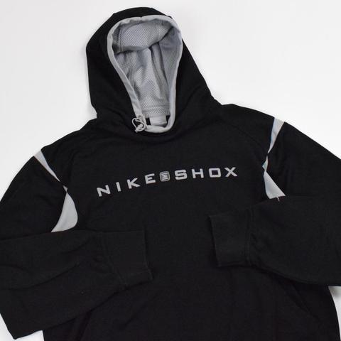 Nike shox hoodie Vintage 00s Nike Shox Spellout... - Depop