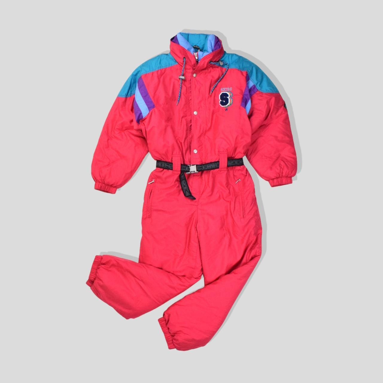 Ski suit Vintage 1980s Full Ski Snow... - Depop