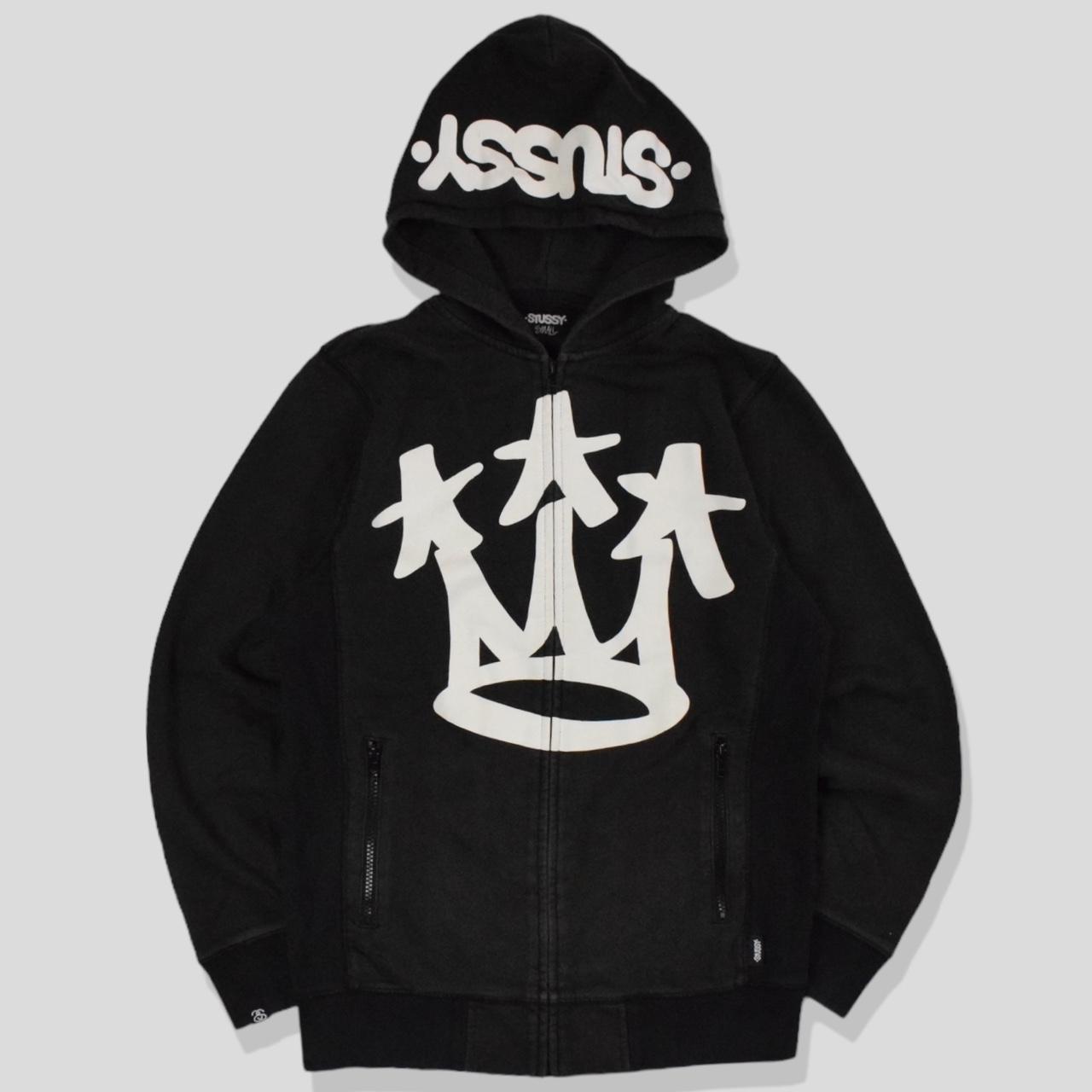 希少 00s STUSSY×Delta digital logo hoodie 希少 00s STUSSY×Delta digital logo hoodie