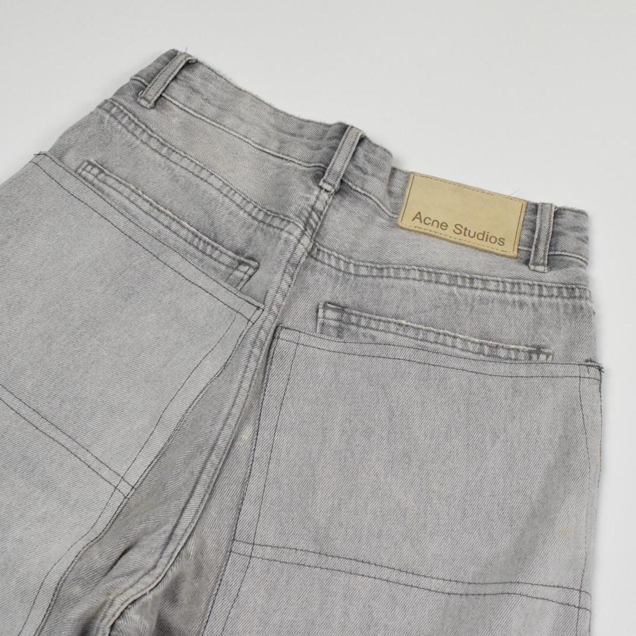 Hip-hop skate baggy jorts Acne Studios Embroidered | Depop