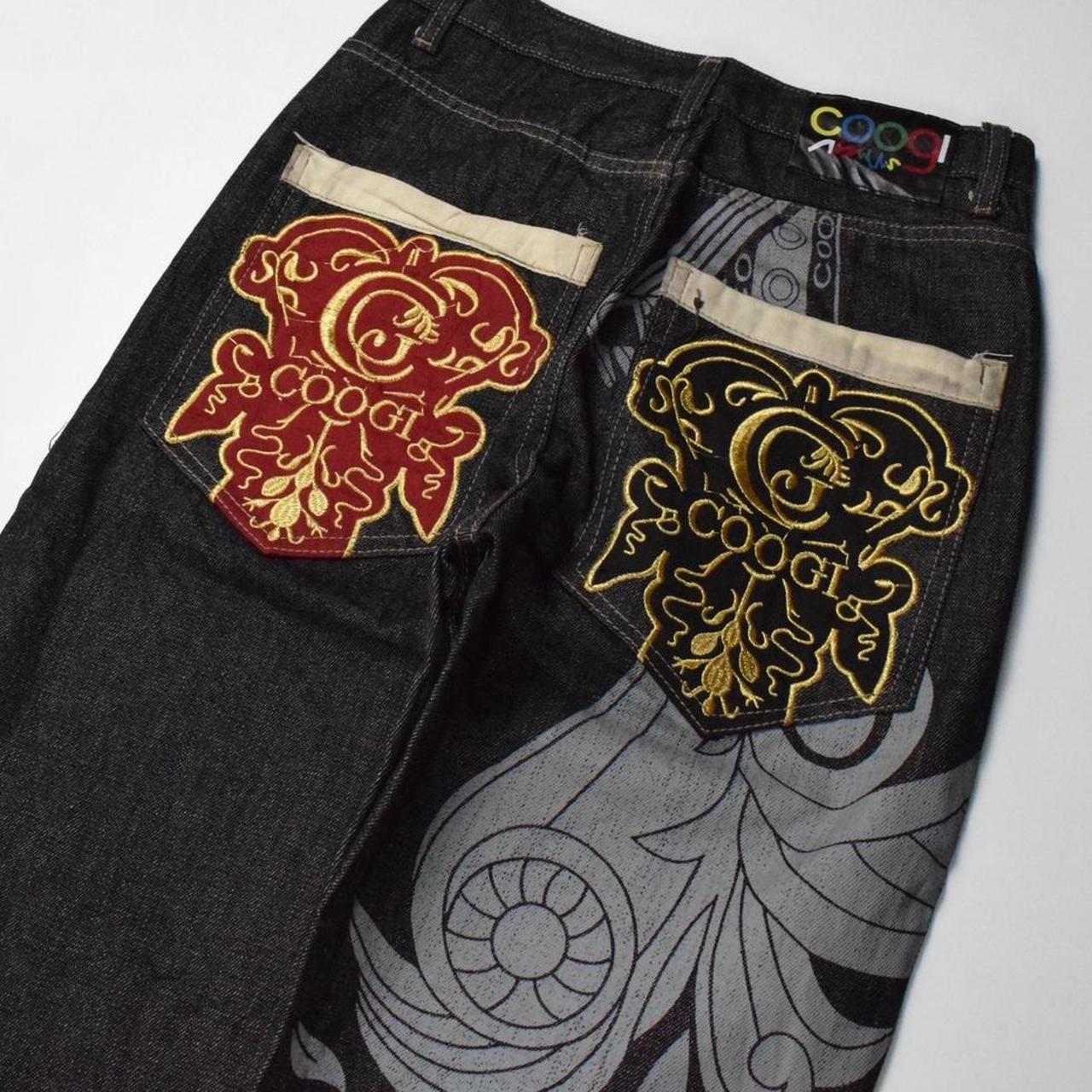 Good VTG 90s COOGI Men Embroidered Jeans W32 L34 Measures W32 L32 Hip Hop Streetwear