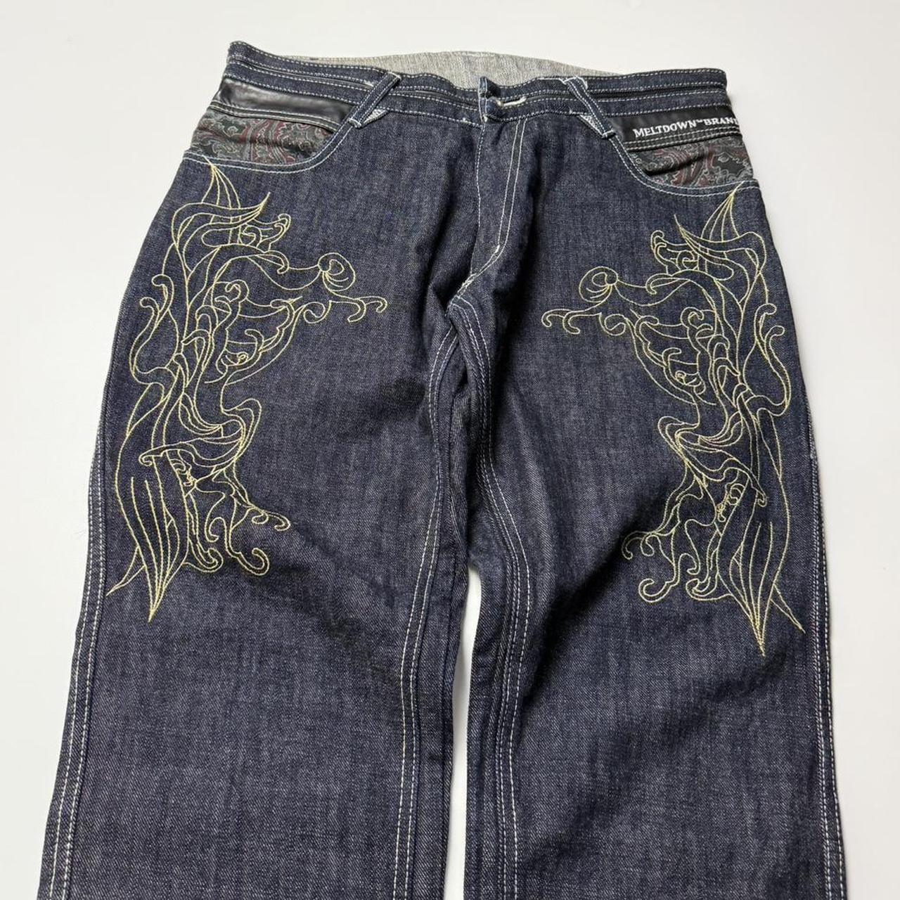 grunge y2k jeans Vintage 00s Grunge Hip-Hop Skate | Depop