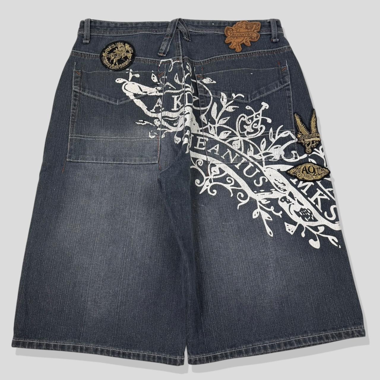 Akademiks jorts Vintage 00s Akademiks Jorts Hip-Hop | Depop