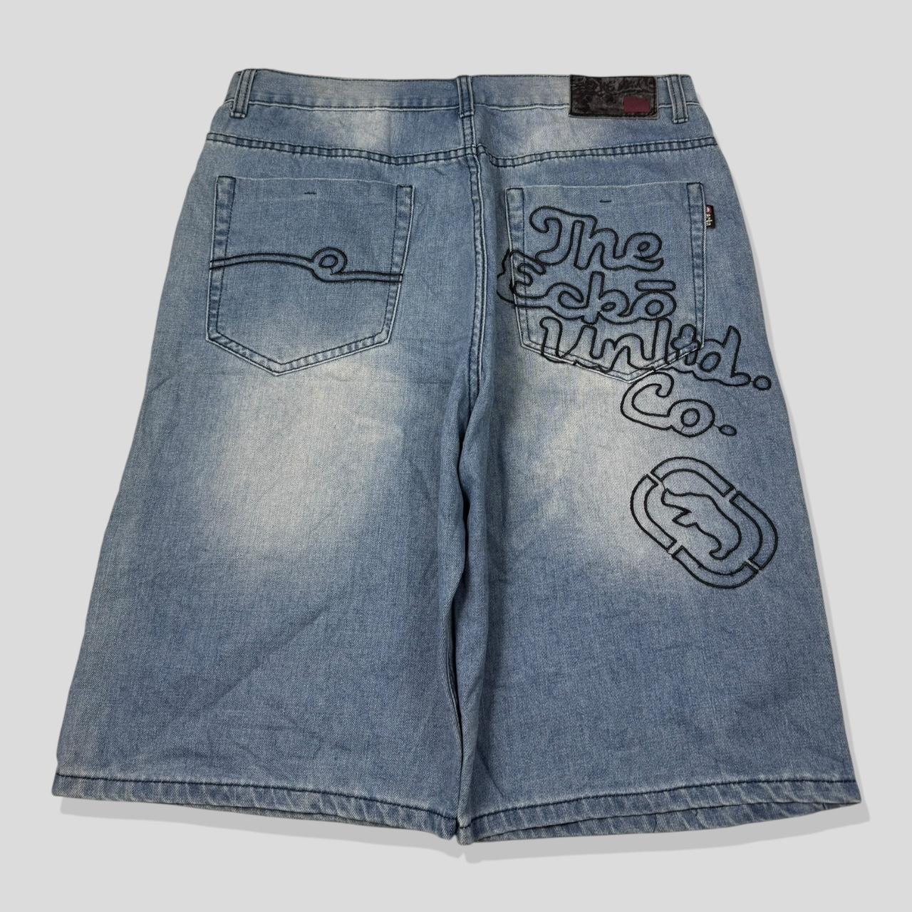 Hip-hop skate baggy jorts Acne Studios Embroidered | Depop