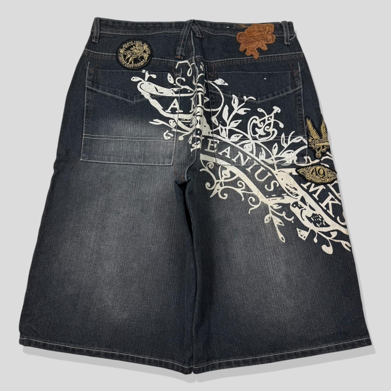 Akademiks jorts Vintage 00s Akademiks Jorts Hip-Hop | Depop