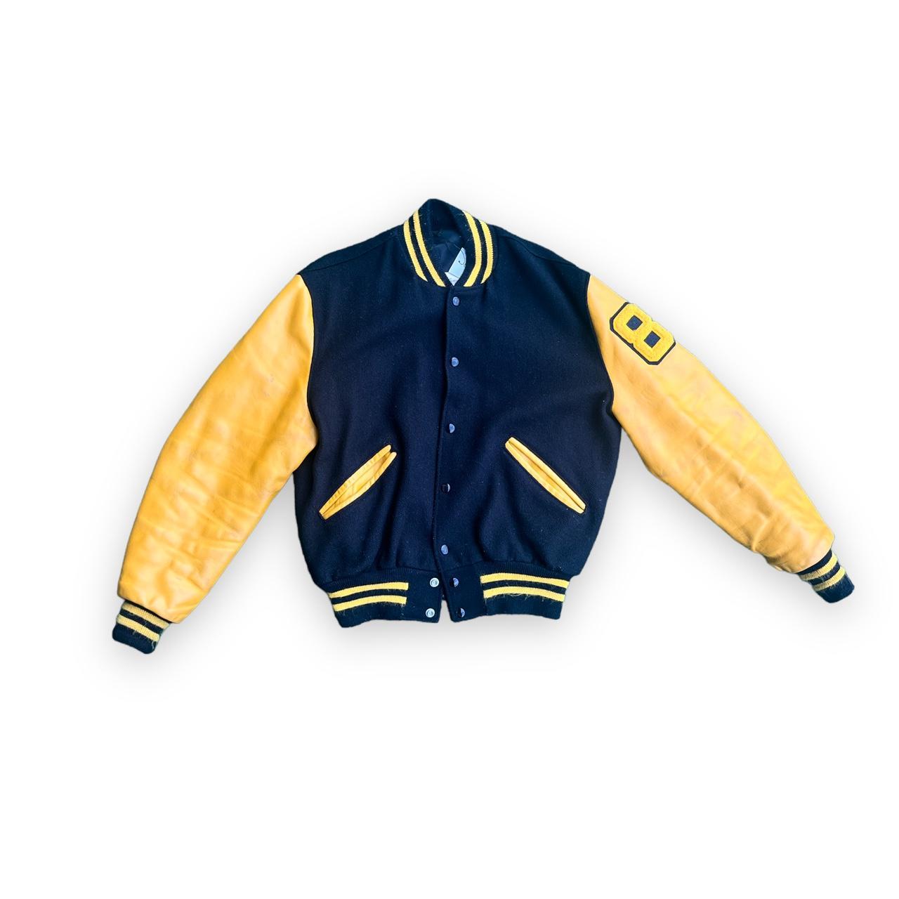 ONLY Yellow Varsity Sweatshirt