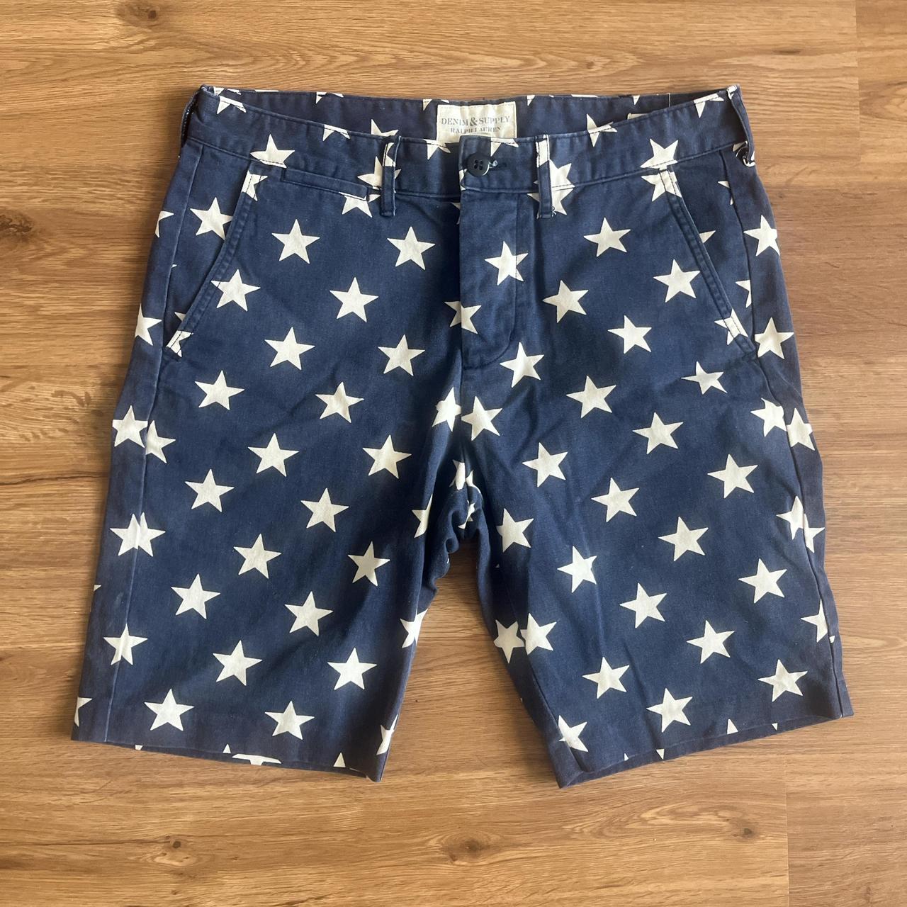 Denim Supply by Ralph Lauren star shorts,