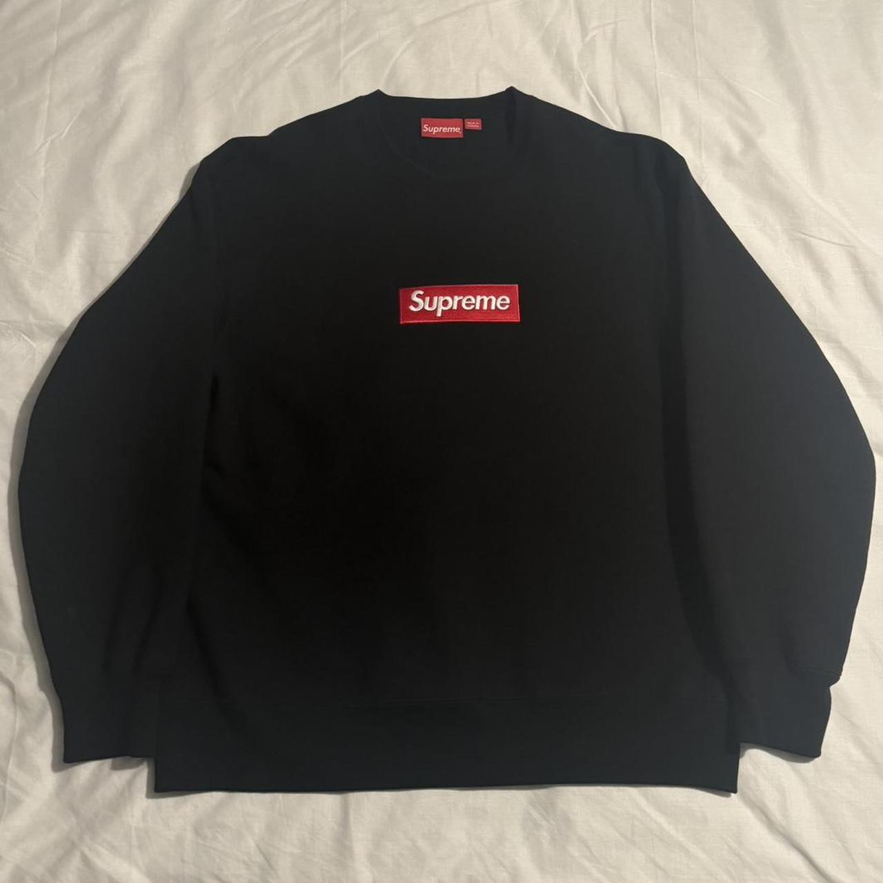 Black and red supreme box logo hotsell