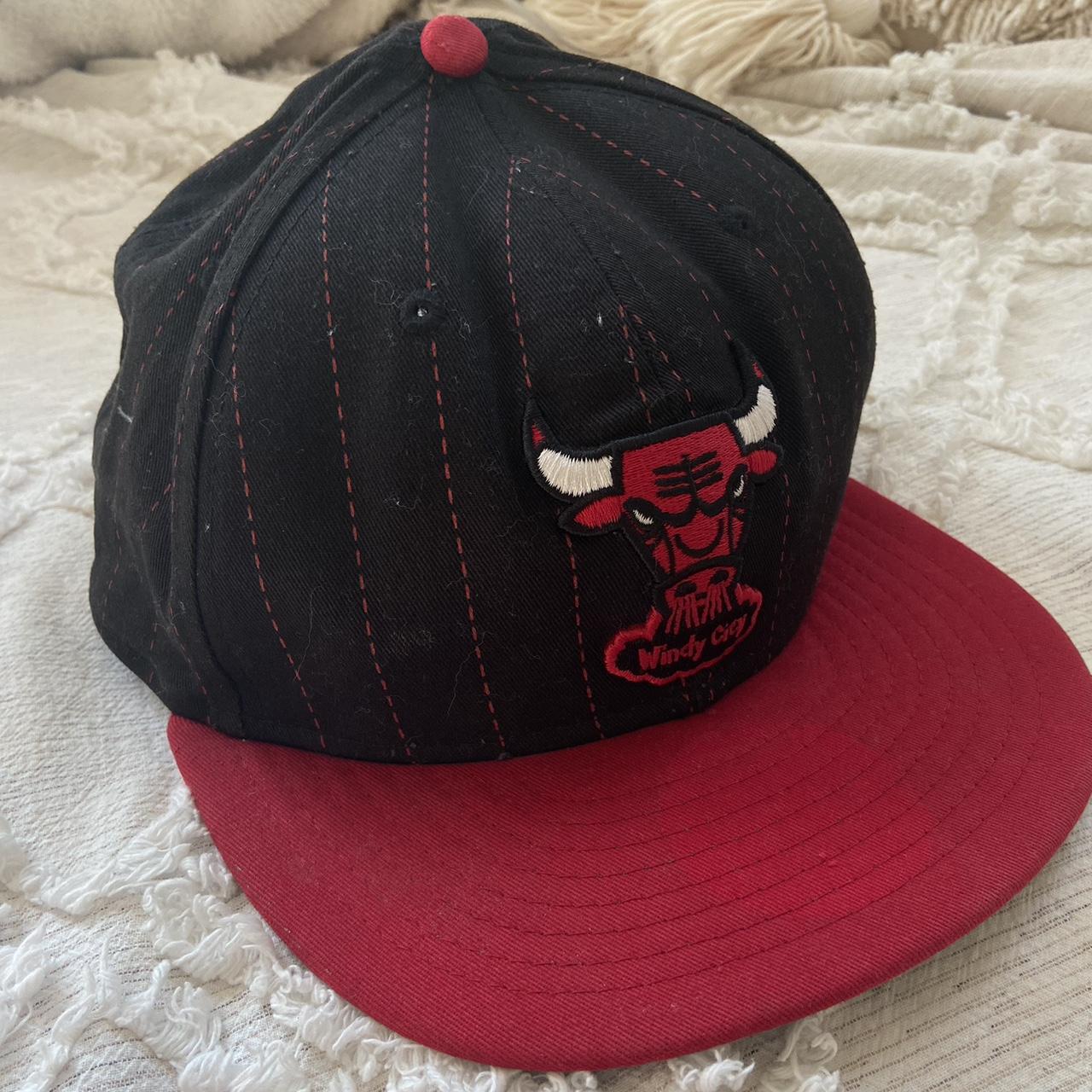 rare bulls vintage cap