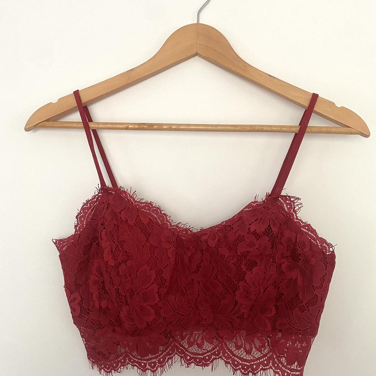 Lace Zip Red Lace Zip Red