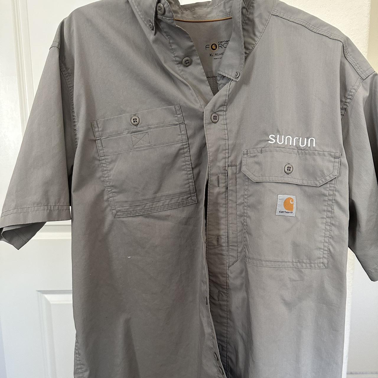 Carhartt force ridgefield short clearance sleeve shirt