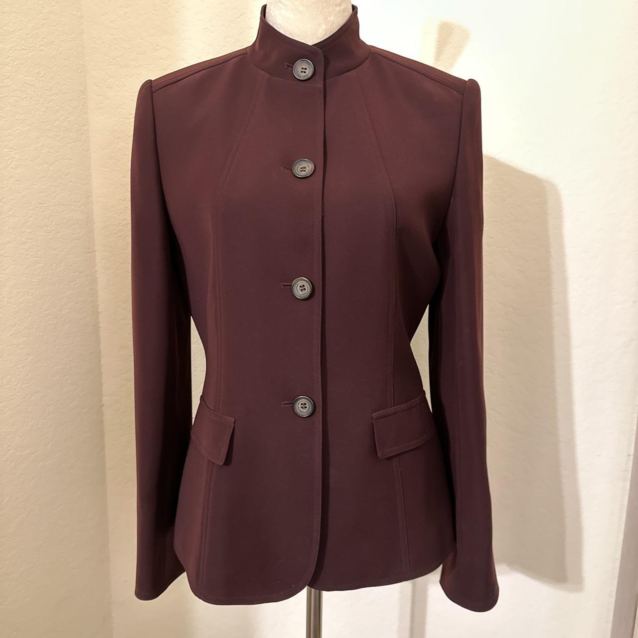 Stunning Brown, Calvin Klein Blazer. I Love How The... - Depop