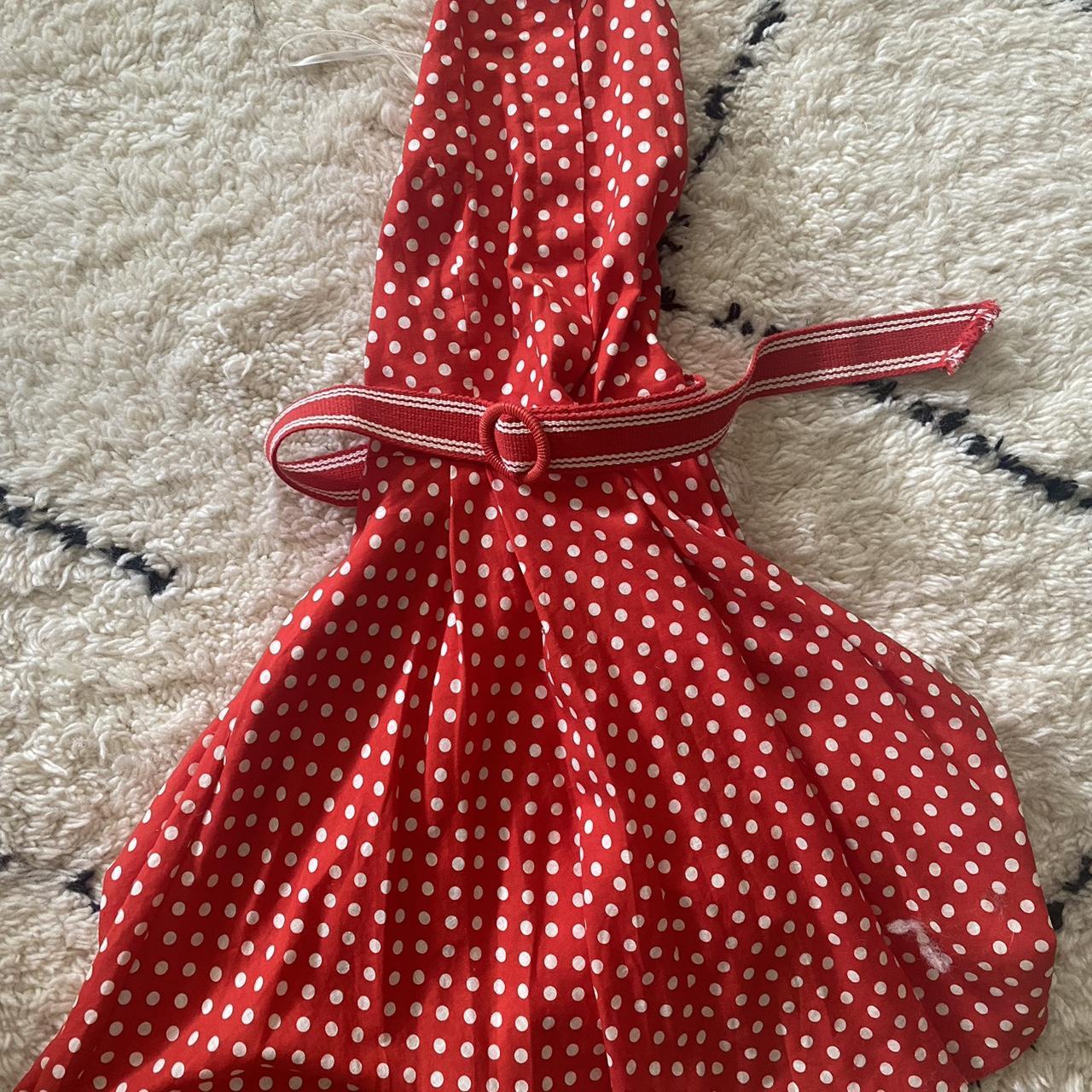 Zimmerman red and white polka dot dress. Size 1 - uk... - Depop