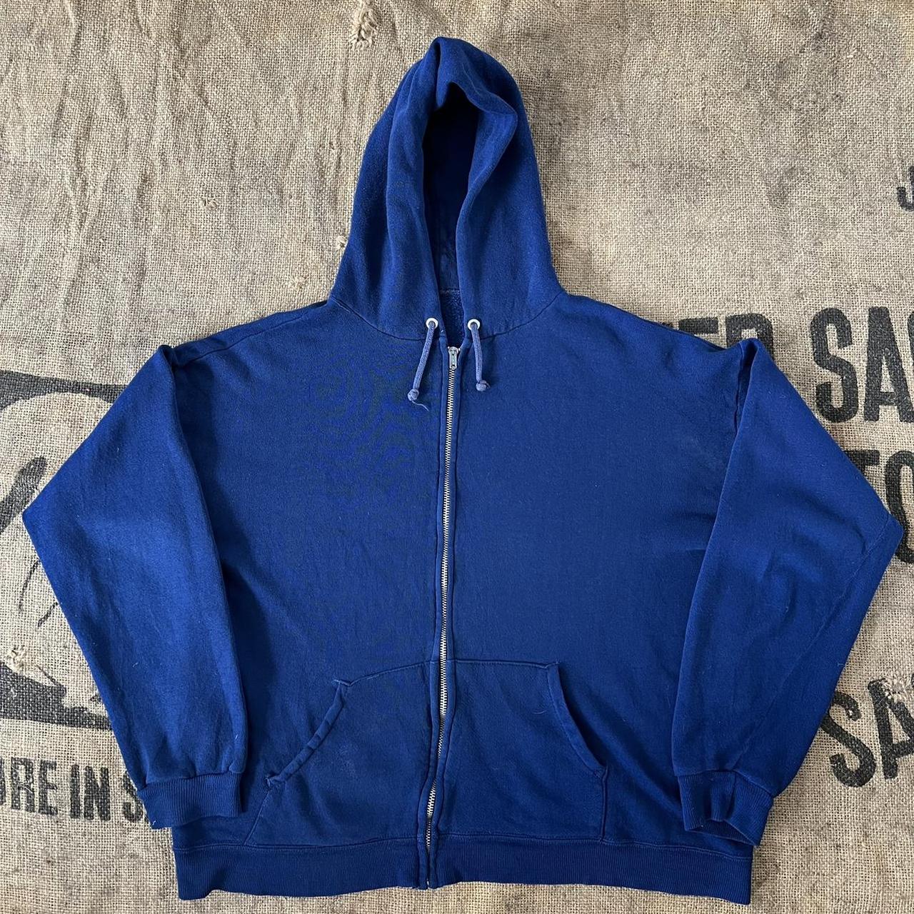 Vintage 60’s/70’s Fred Meyer Zip Up Hoodie... - Depop