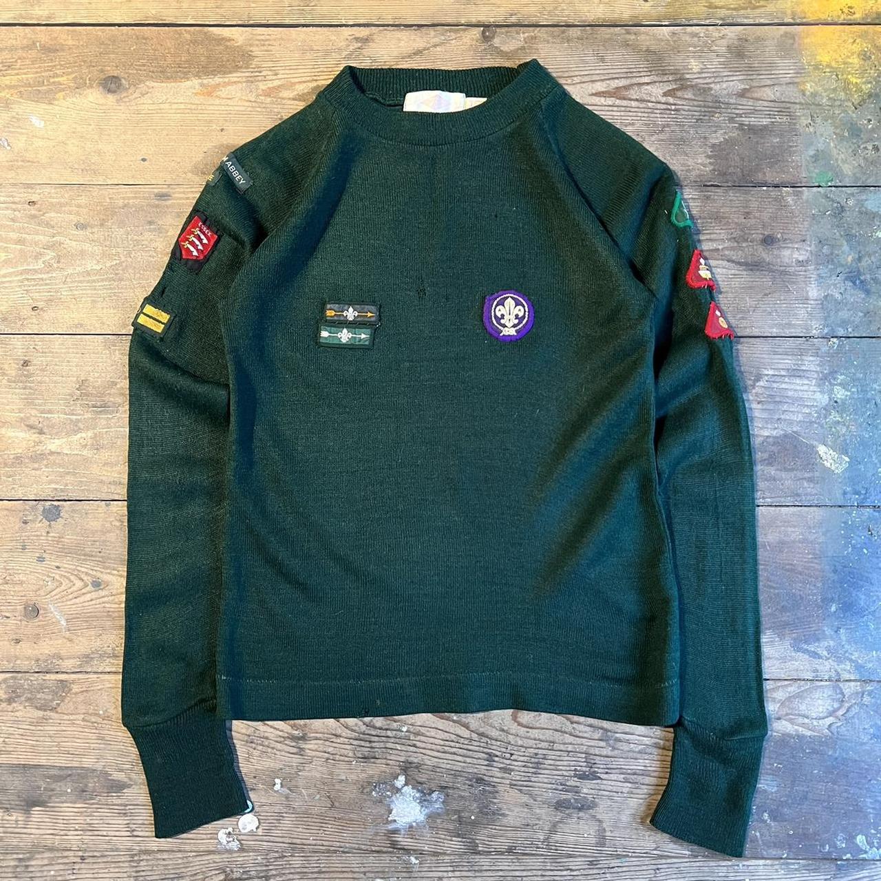 Vintage 60’s/70’s Umbro Boy Scouts Sweatshirt Jumper... Depop