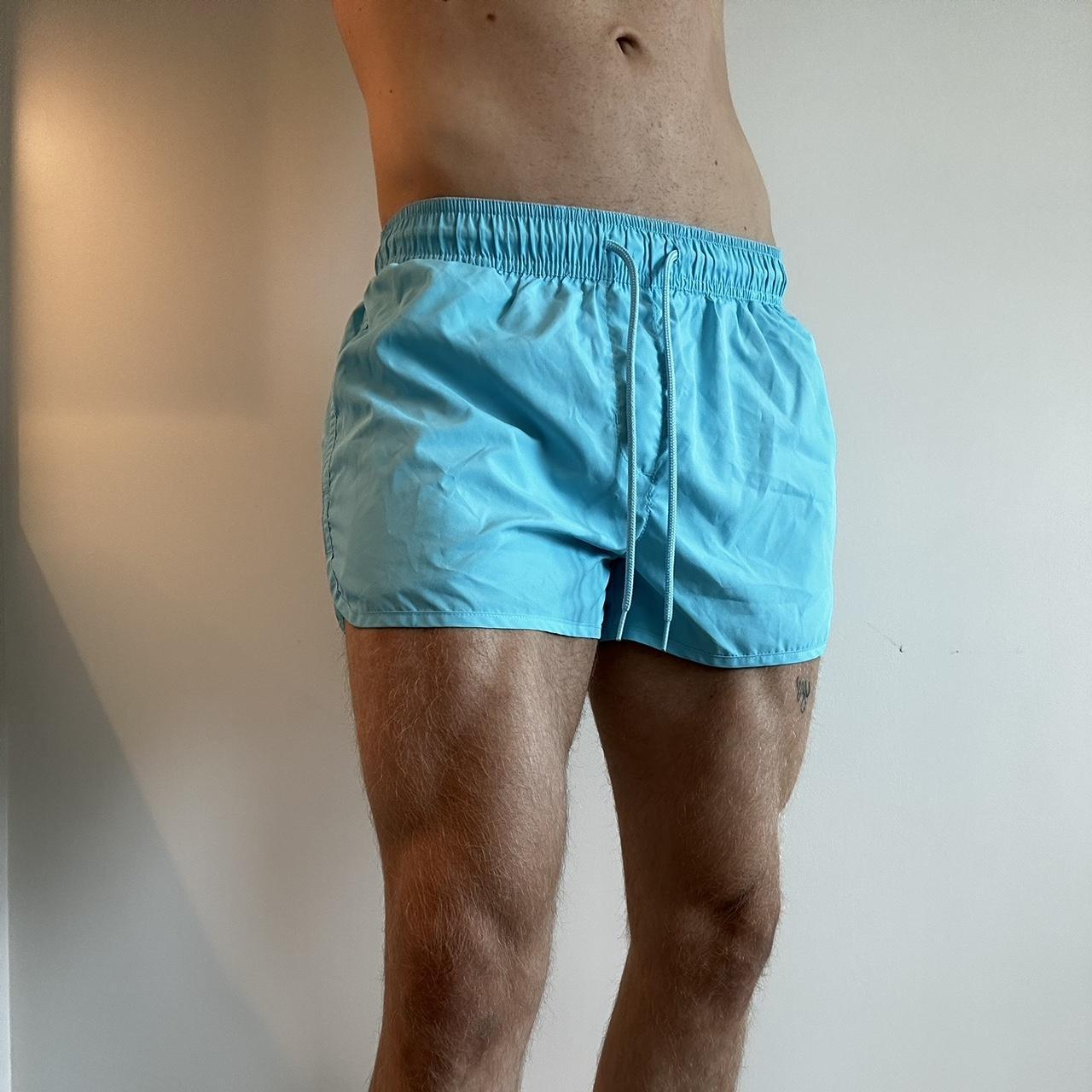 H&M Men's Blue Swim-briefs-shorts