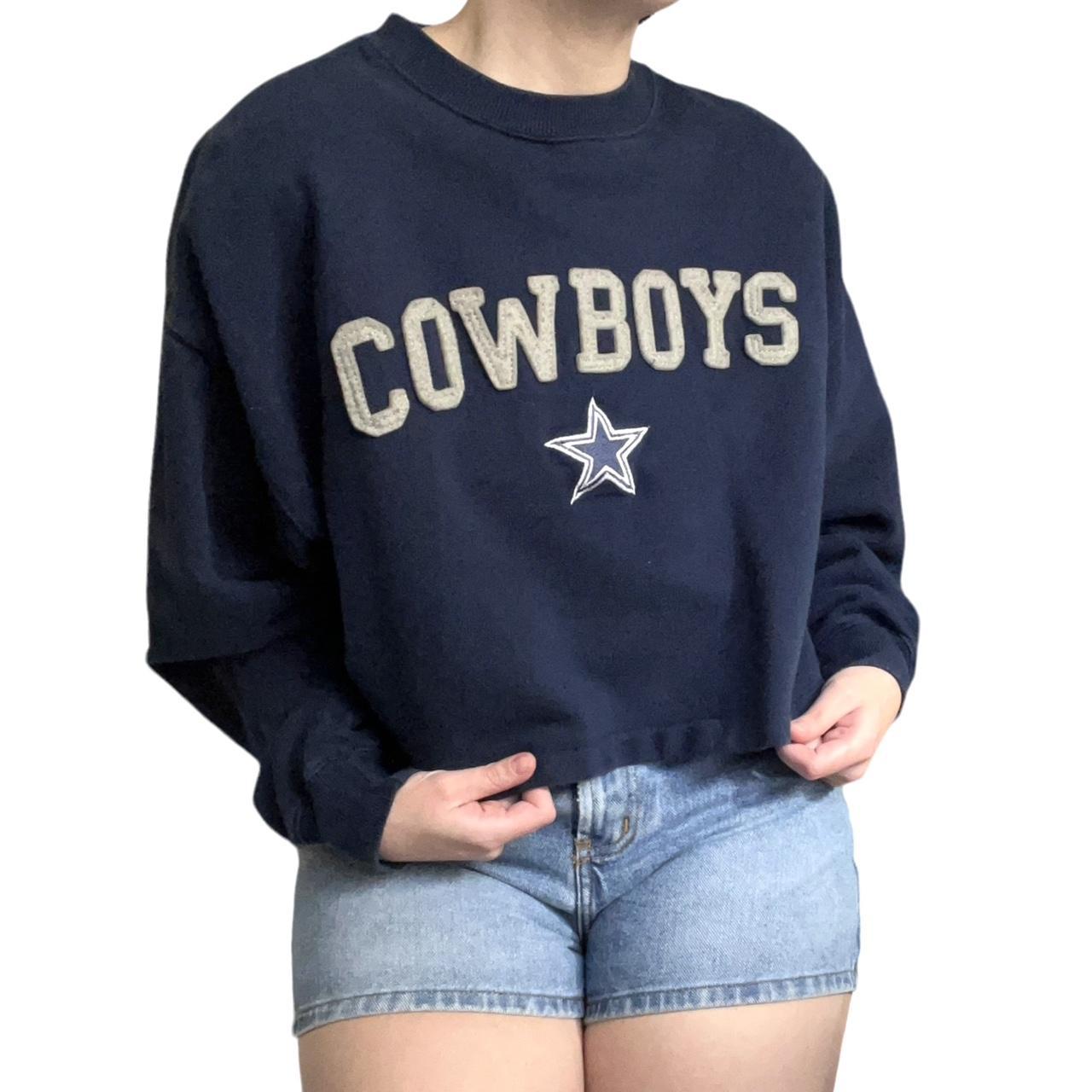 NFL Women's Sweatshirt - Navy - L