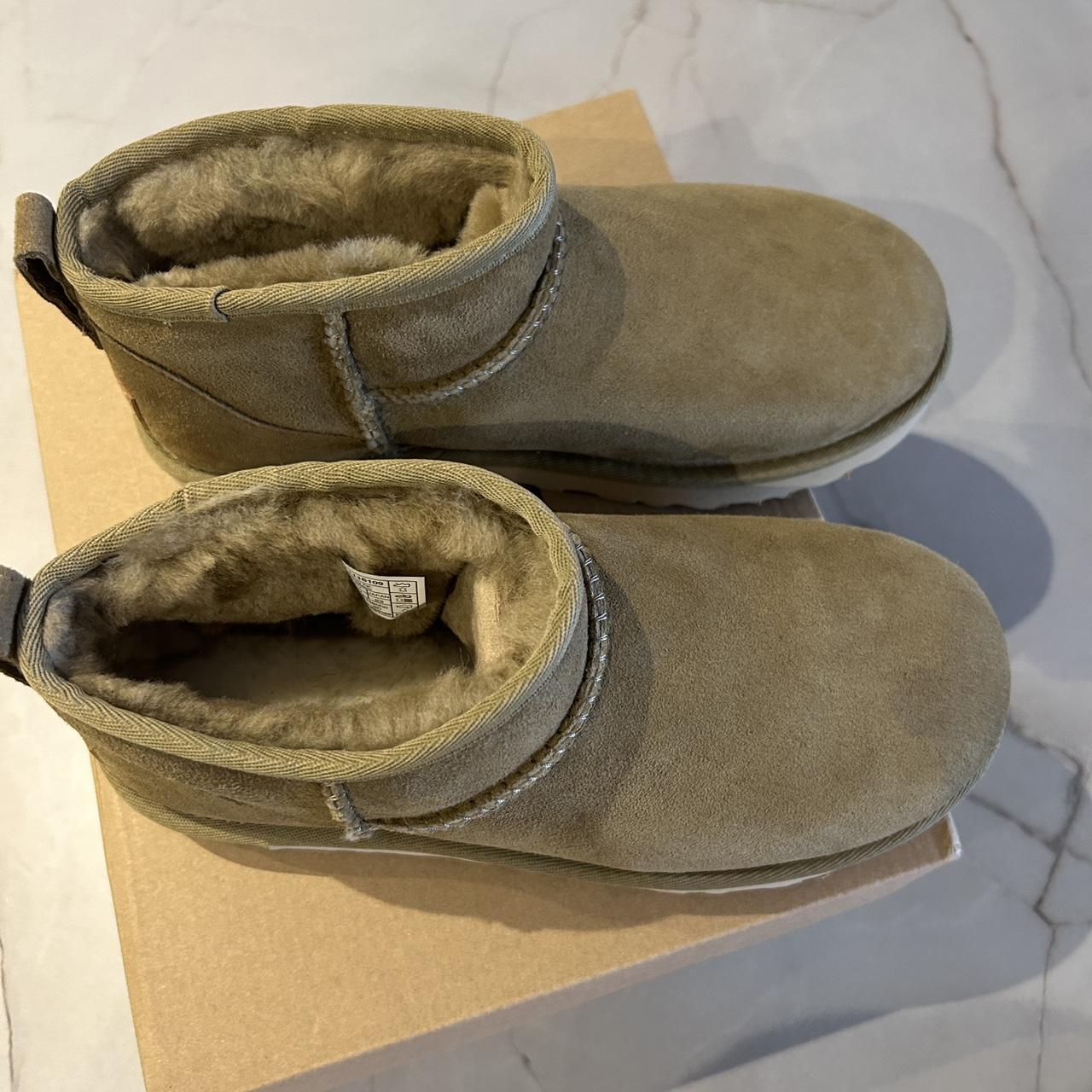 UGG classic ultra mini boot TOMATILLO Size UK 4 /... Depop
