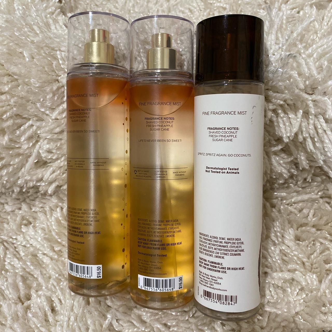 Bath and body works coconut pineapple fragrance mist | Depop