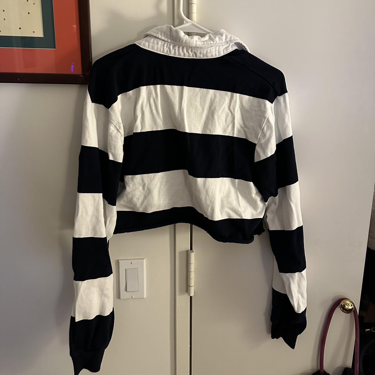 Brandy Melville // Evelyn rugby top, one size. In... Depop