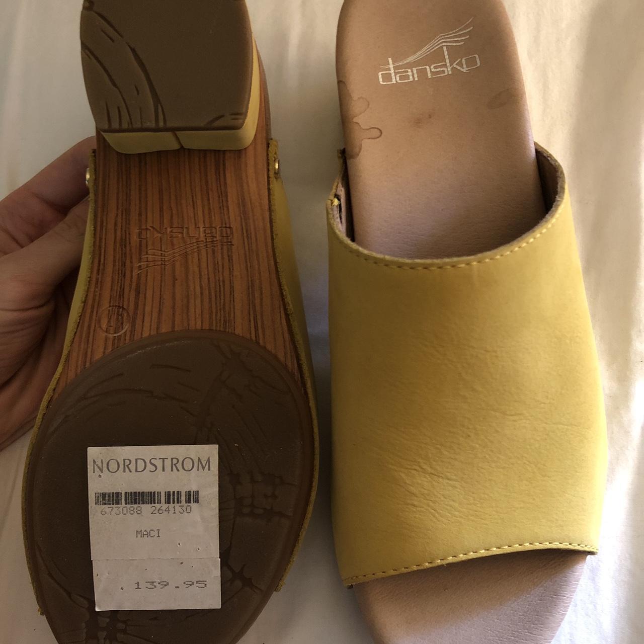 yellow dansko