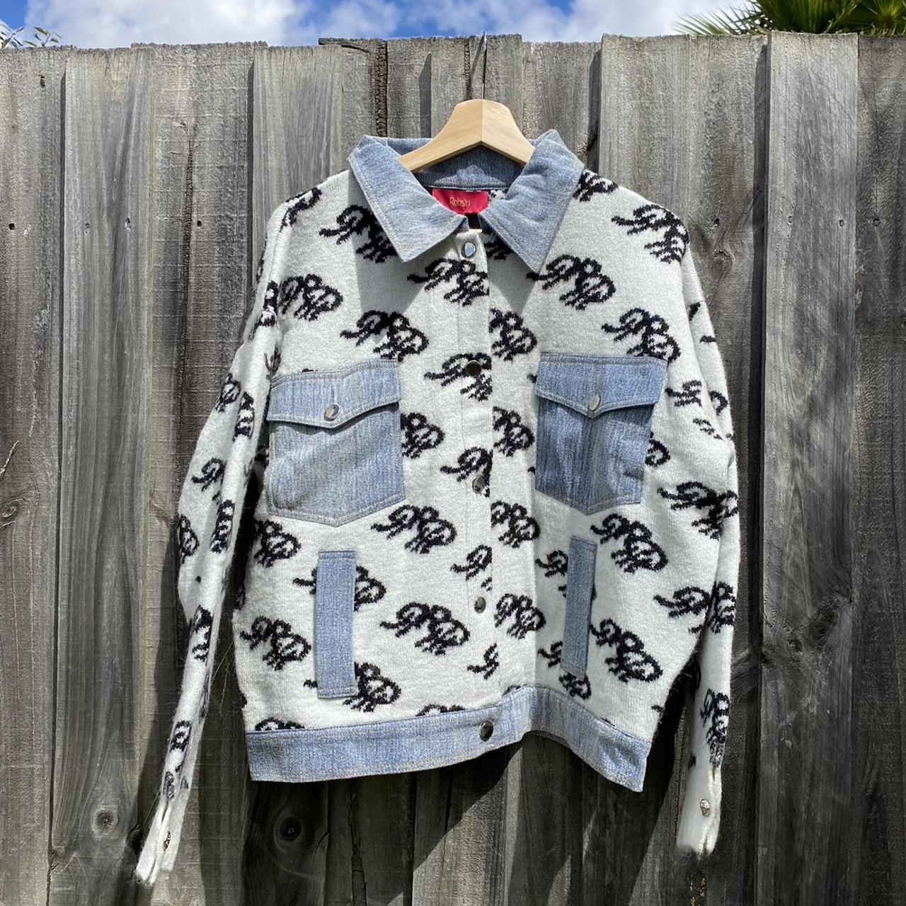 Robyn glittery denim jacket Luxury designer brand... - Depop