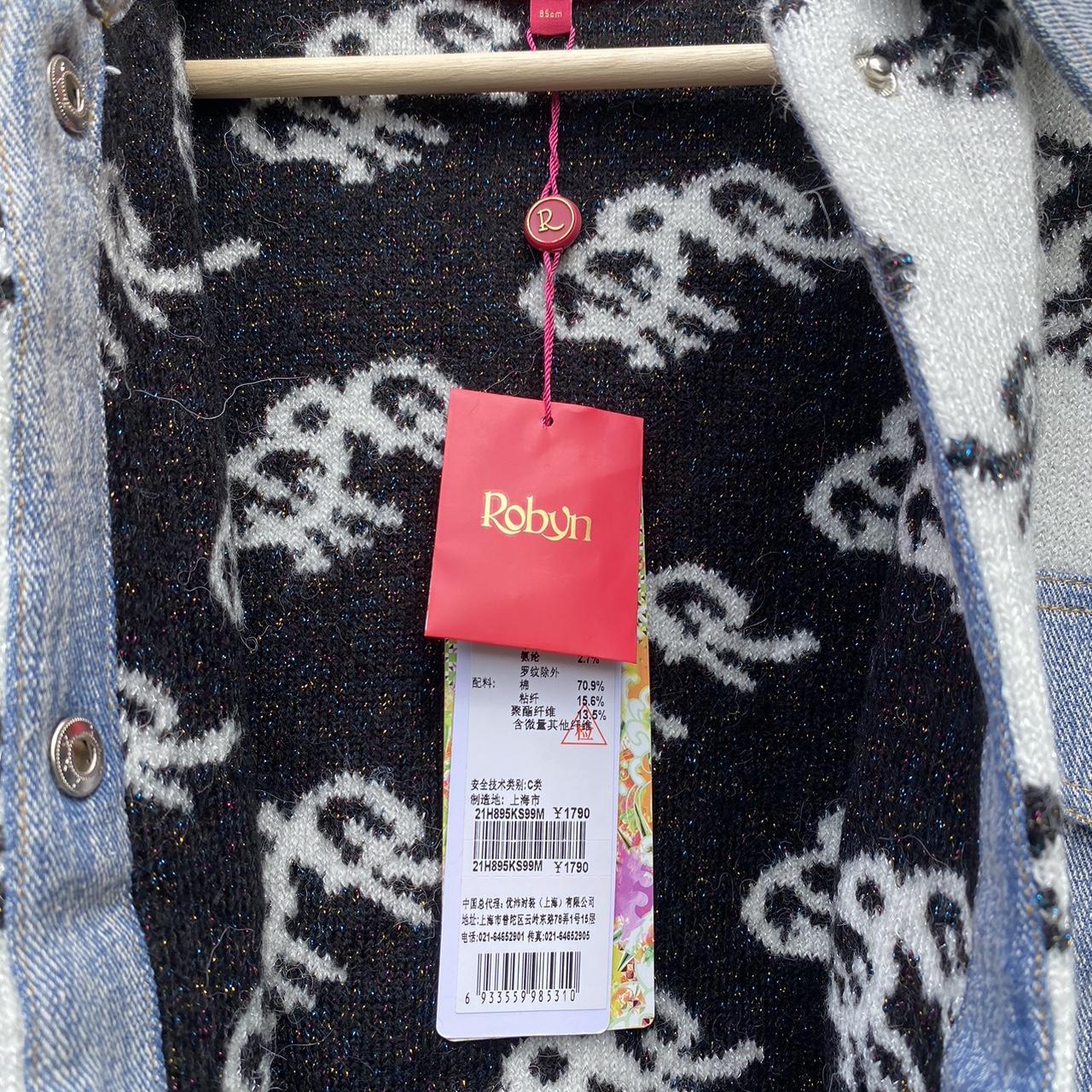 Robyn glittery denim jacket Luxury designer brand... - Depop