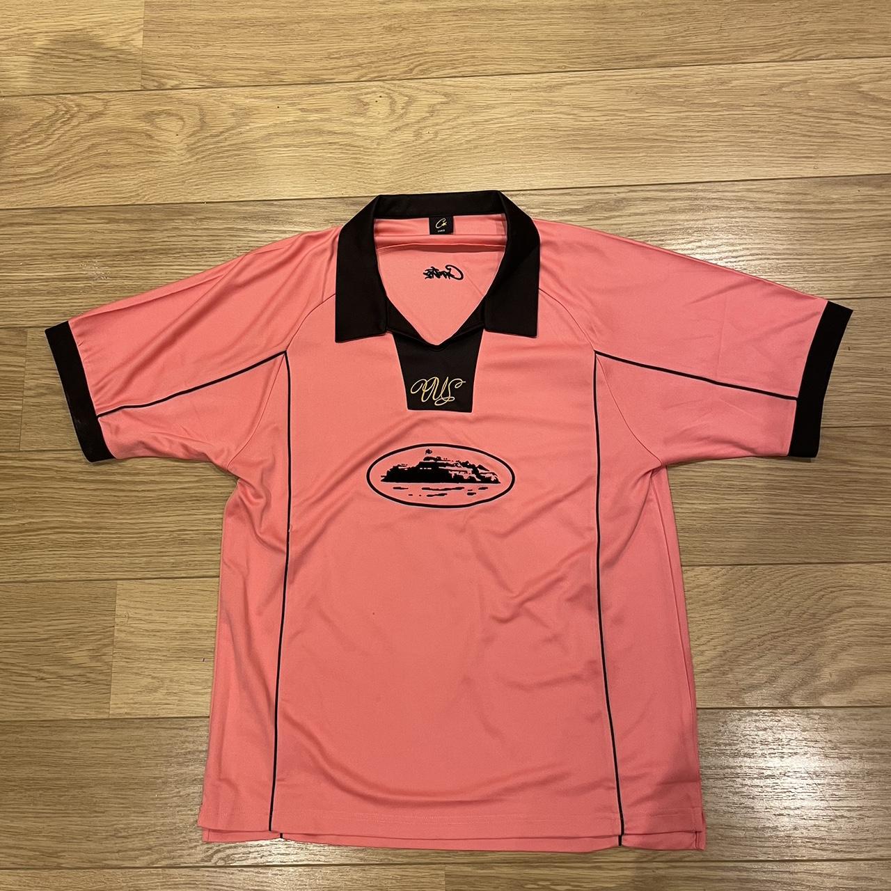 Crtz rtw - Corteiz Talismo Football Jersey Pink -... - Depop