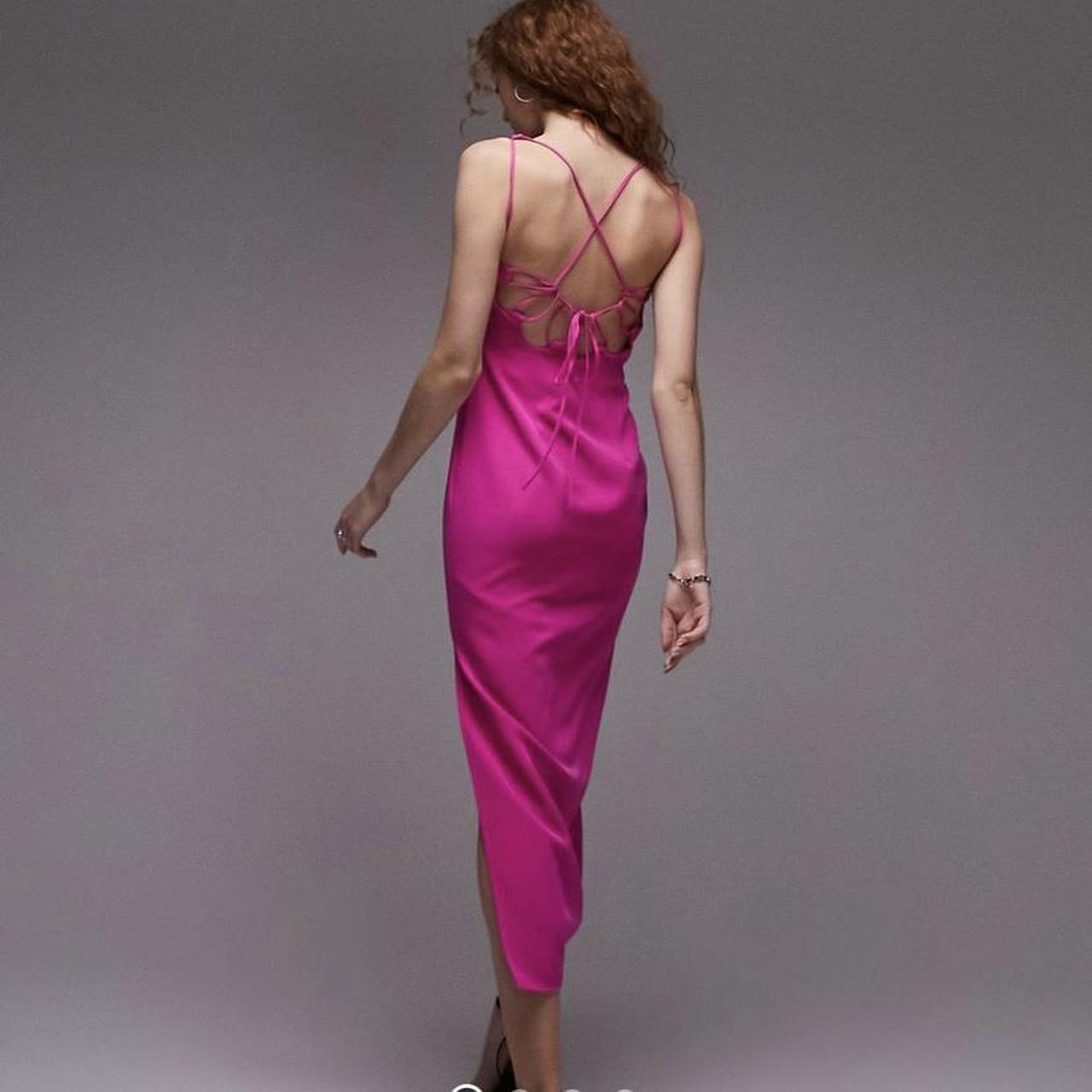 Topshop 2025 fuschia dress