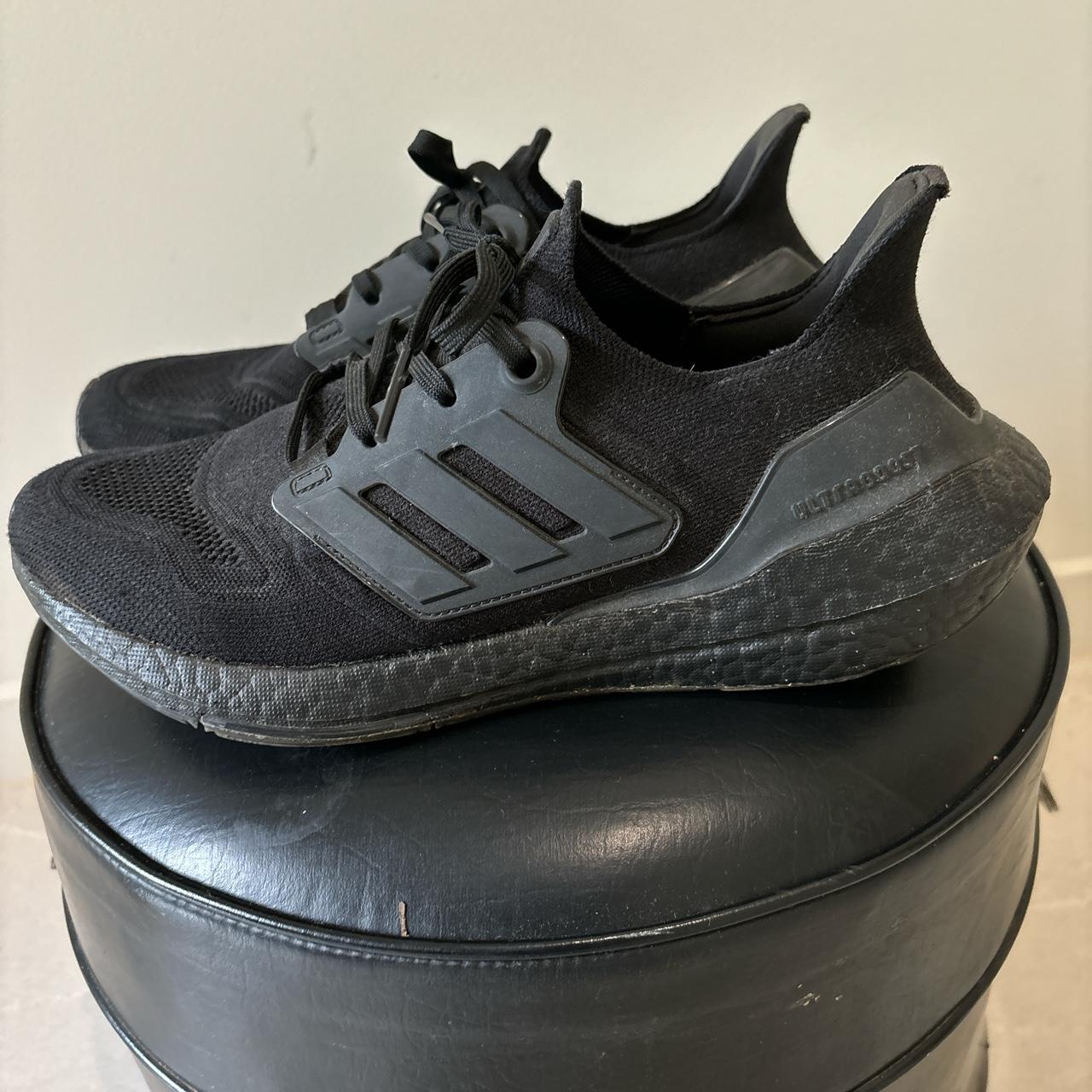 Adidas ultra boost mens fashion triple black