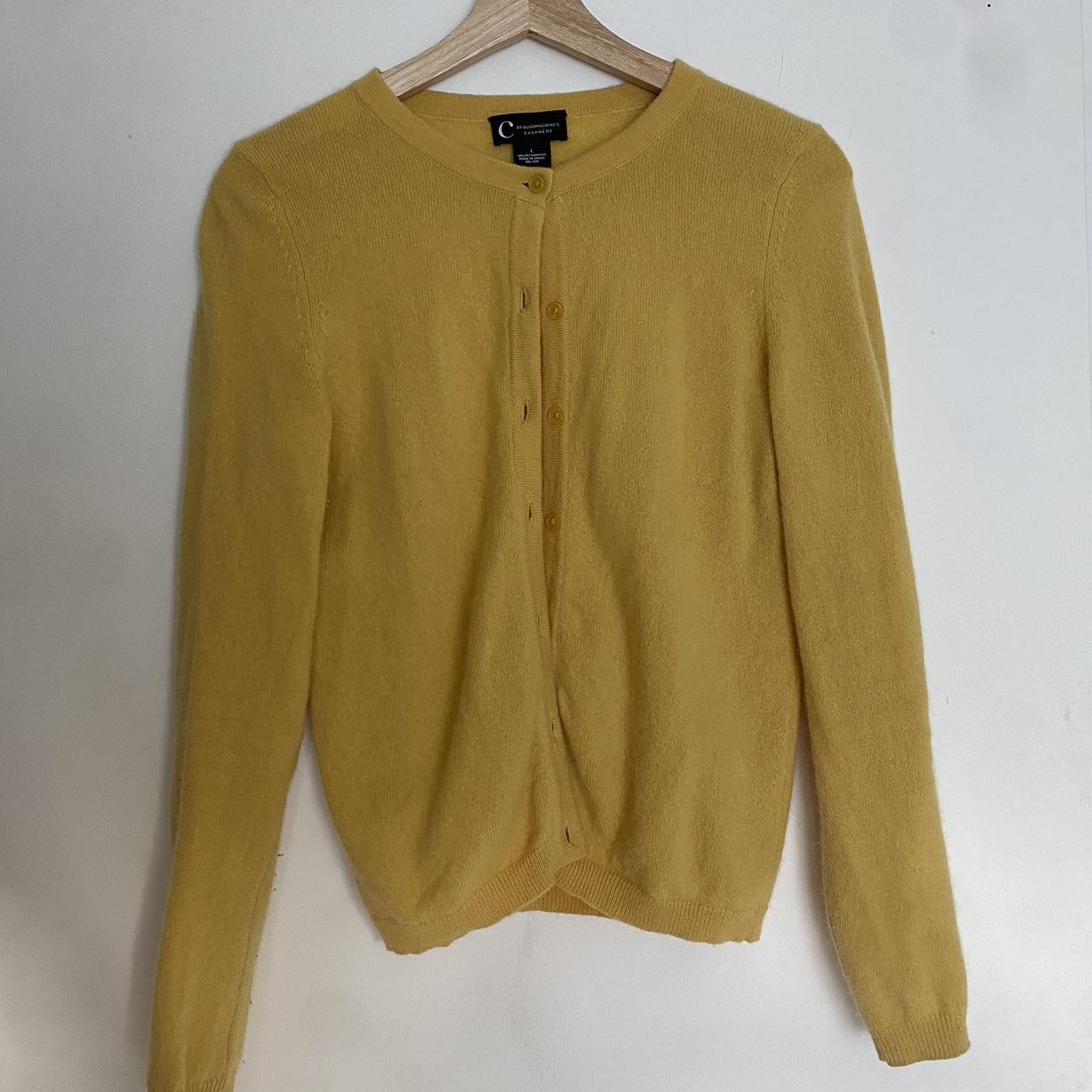 Women's Yellow Cardigan | Depop