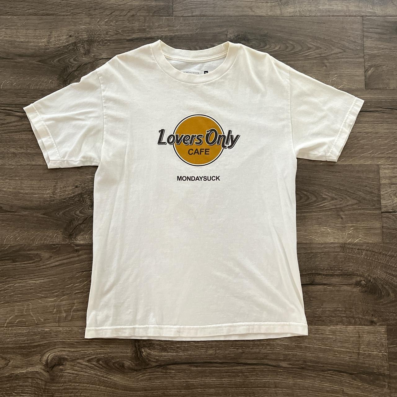 Lovers Only” Mondaysuck Tee Hard Rock inspo, still... - Depop