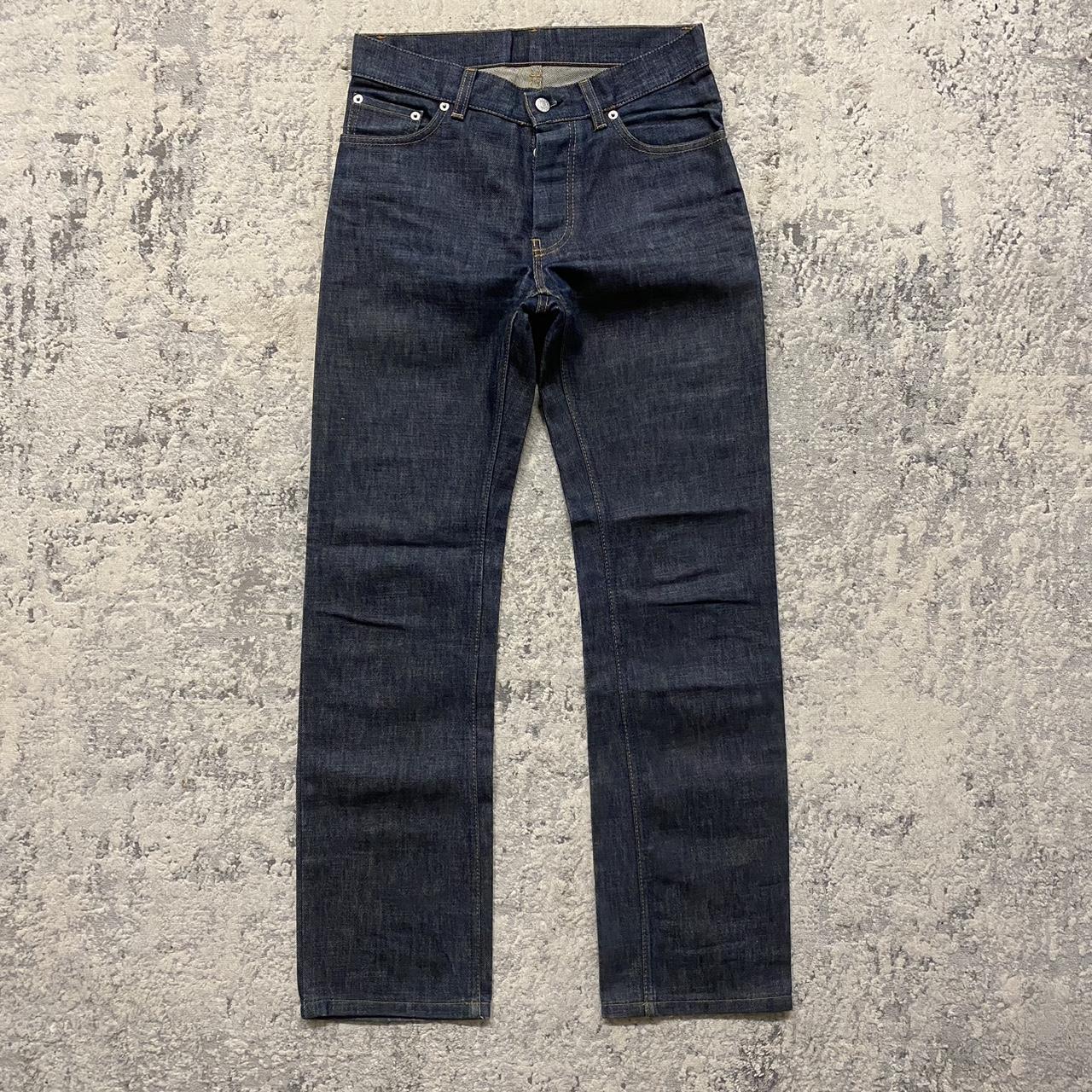 Helmut Lang 2000 Classic Cut Straight Leg Jean size... - Depop