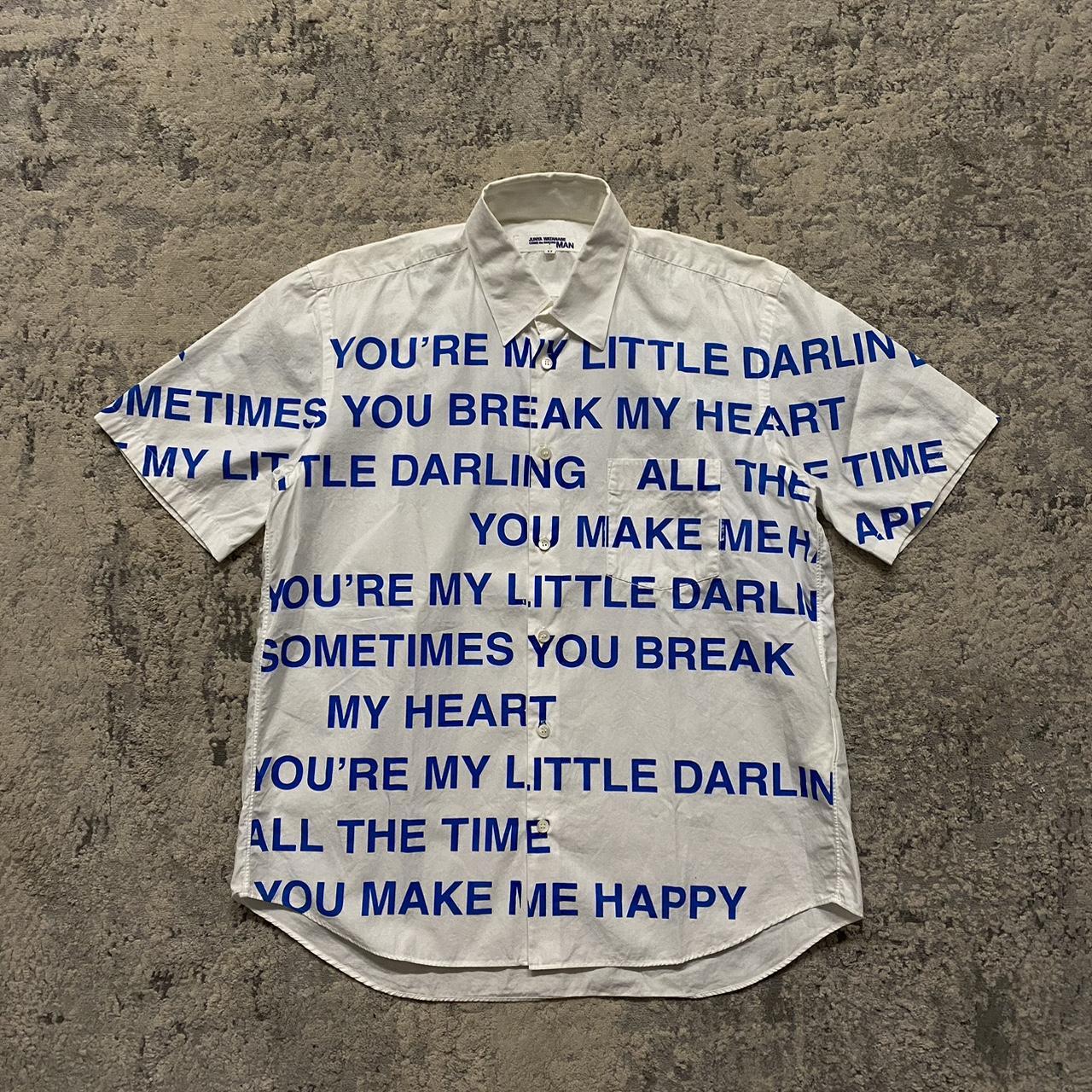 Junya Watanabe Man SS02 Poem Button Up 