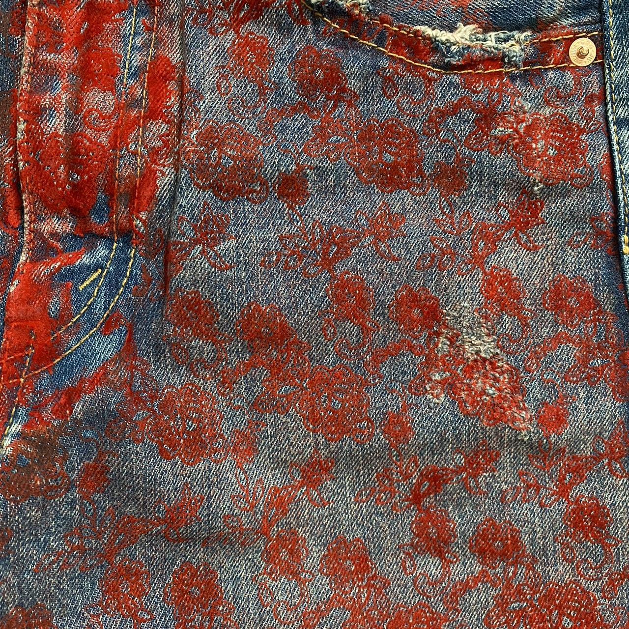 Junya Watanabe CDG AD2005 Floral Crash Thrashed | Depop