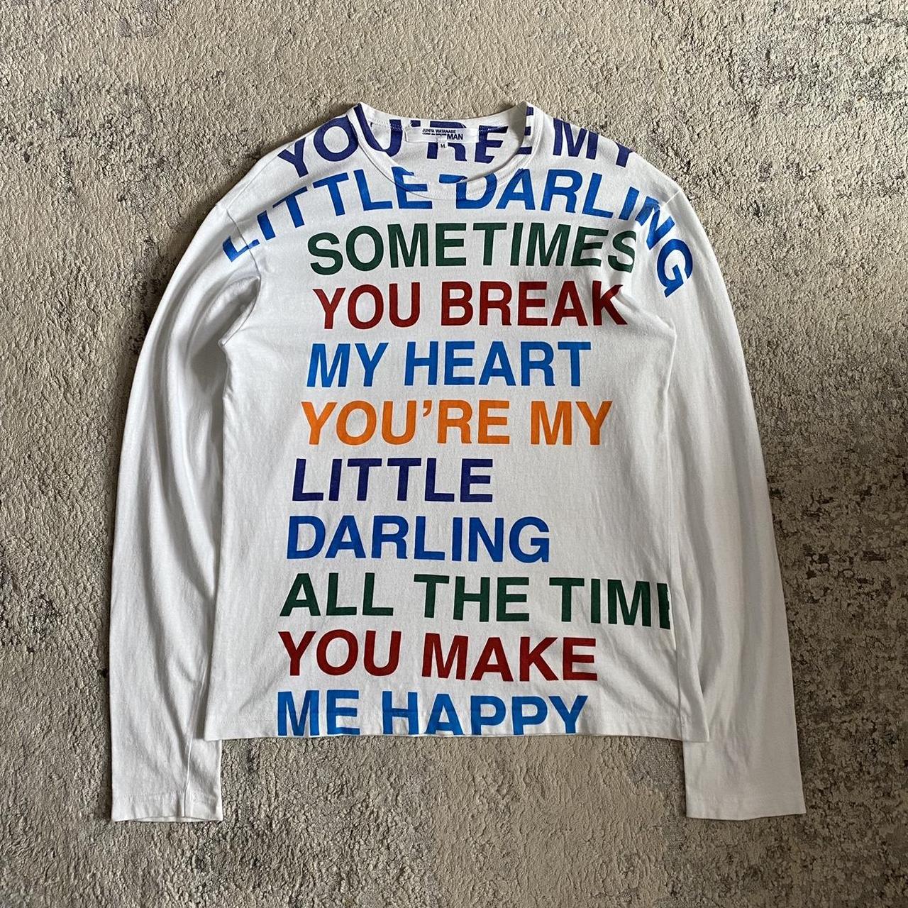 Junya Watanabe Man SS01 Poem LongSleeve Condition: | Depop
