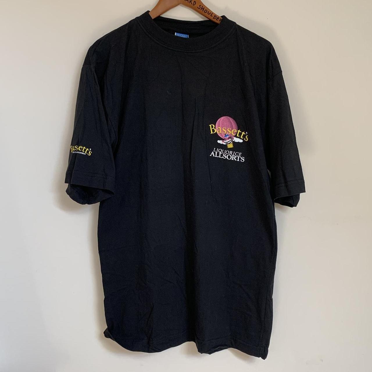 90’s Bassett’s Liquorice Allsorts Tshirt XL... Depop