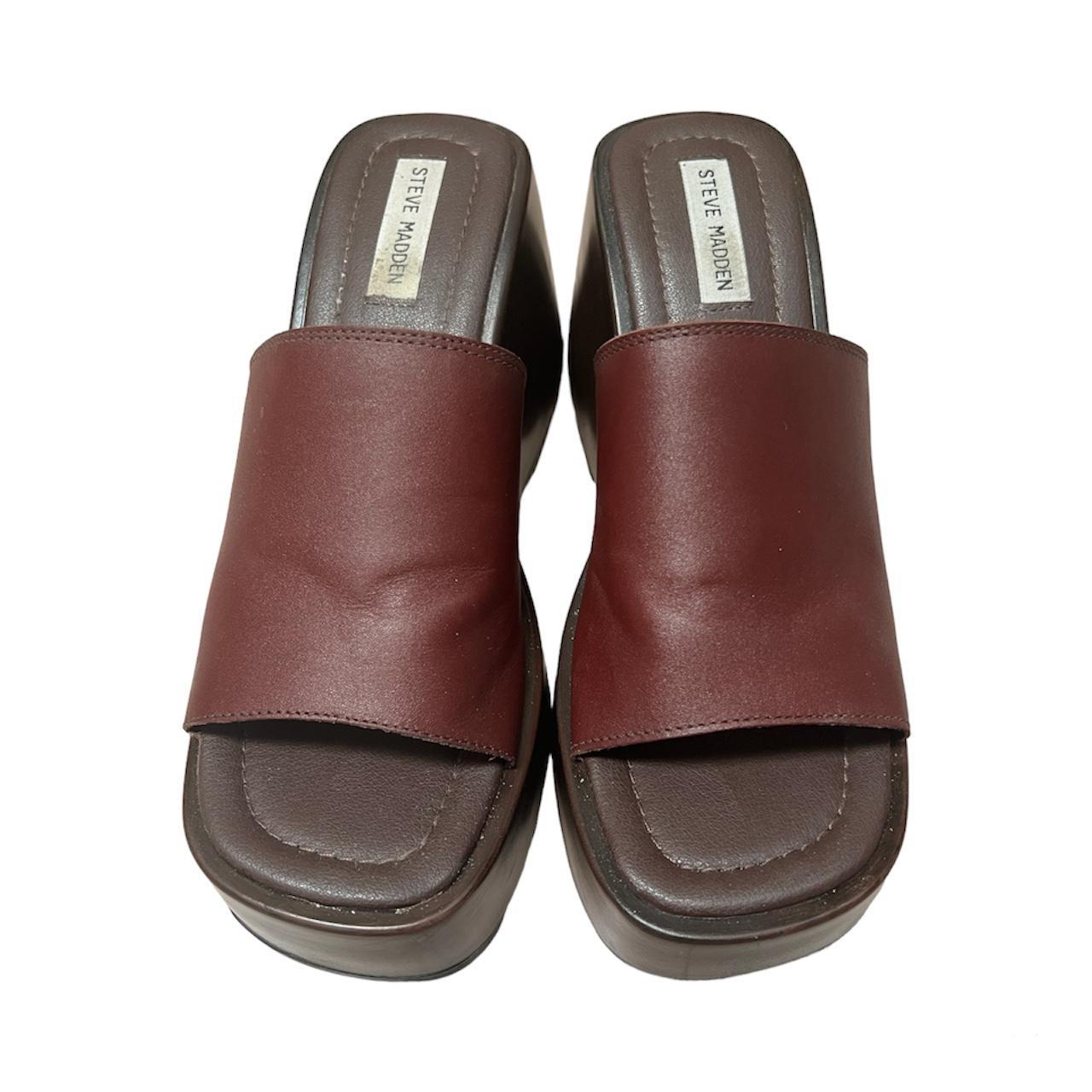 🤎 Sold 🤎  Steve madden platform sandals, Louis vuitton pochette