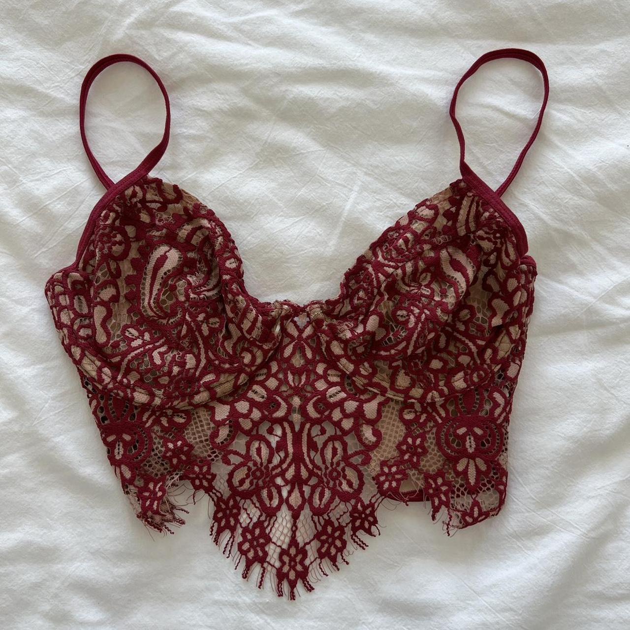 Love and Wishes Nude Lace Bralette