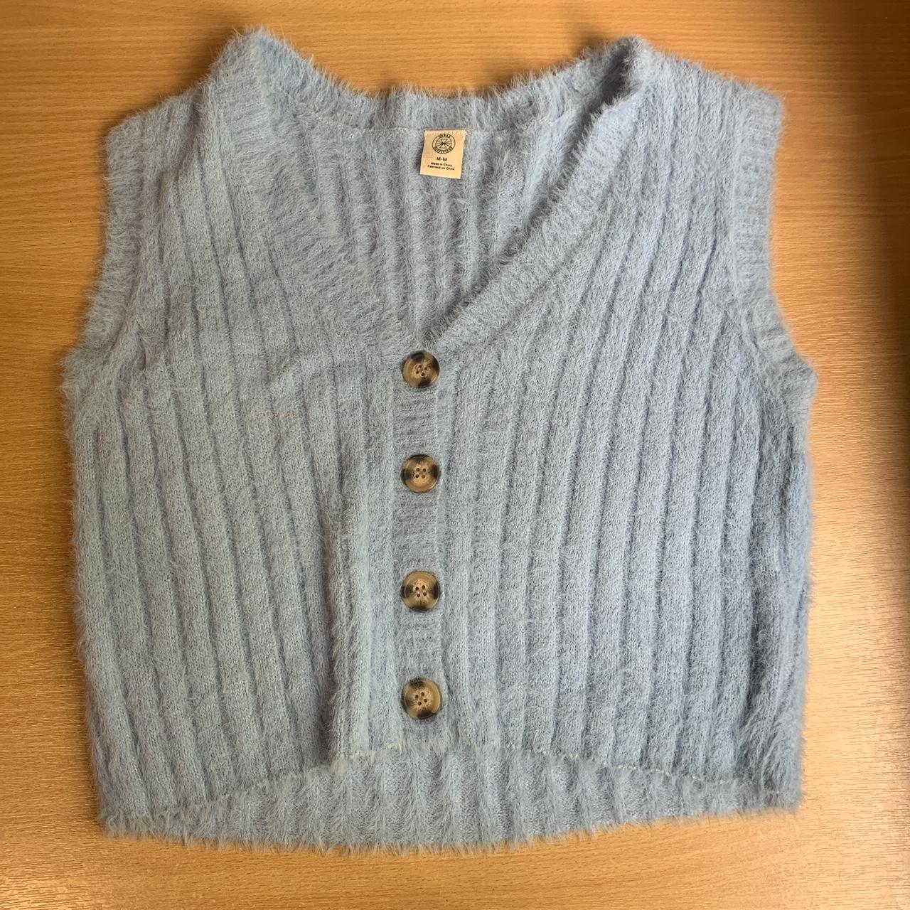 Urban Outfitters Women's Blue Jumper | Depop