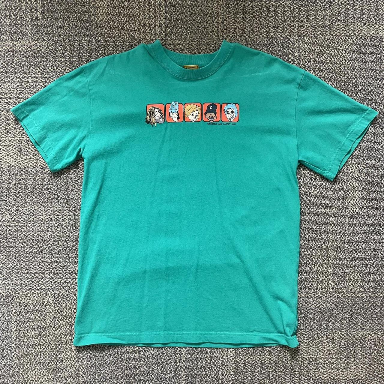 Carpet Company x Turnstile group photo shirt Size... Depop