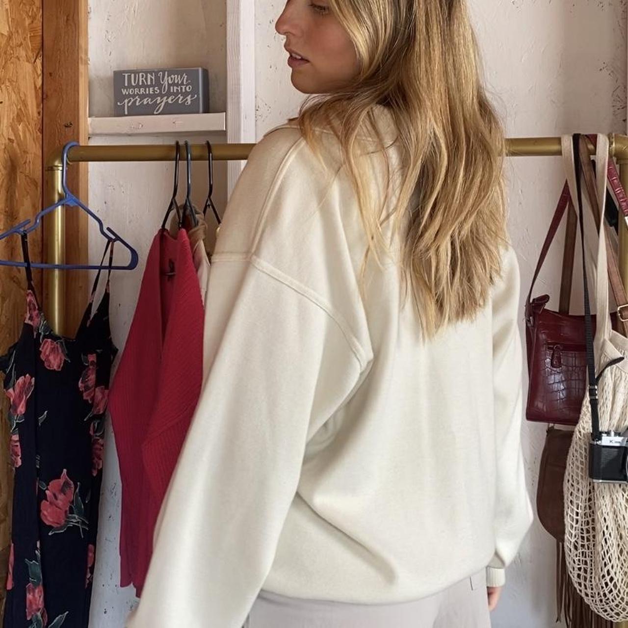 Cozy cream sweater 🤍☕️ I love this sweater because... - Depop
