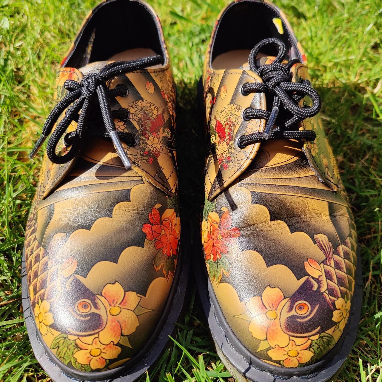 Koi fish doc martens hotsell